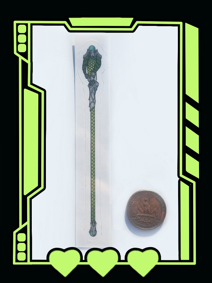 Dragoon Staff Sticker product image (2)