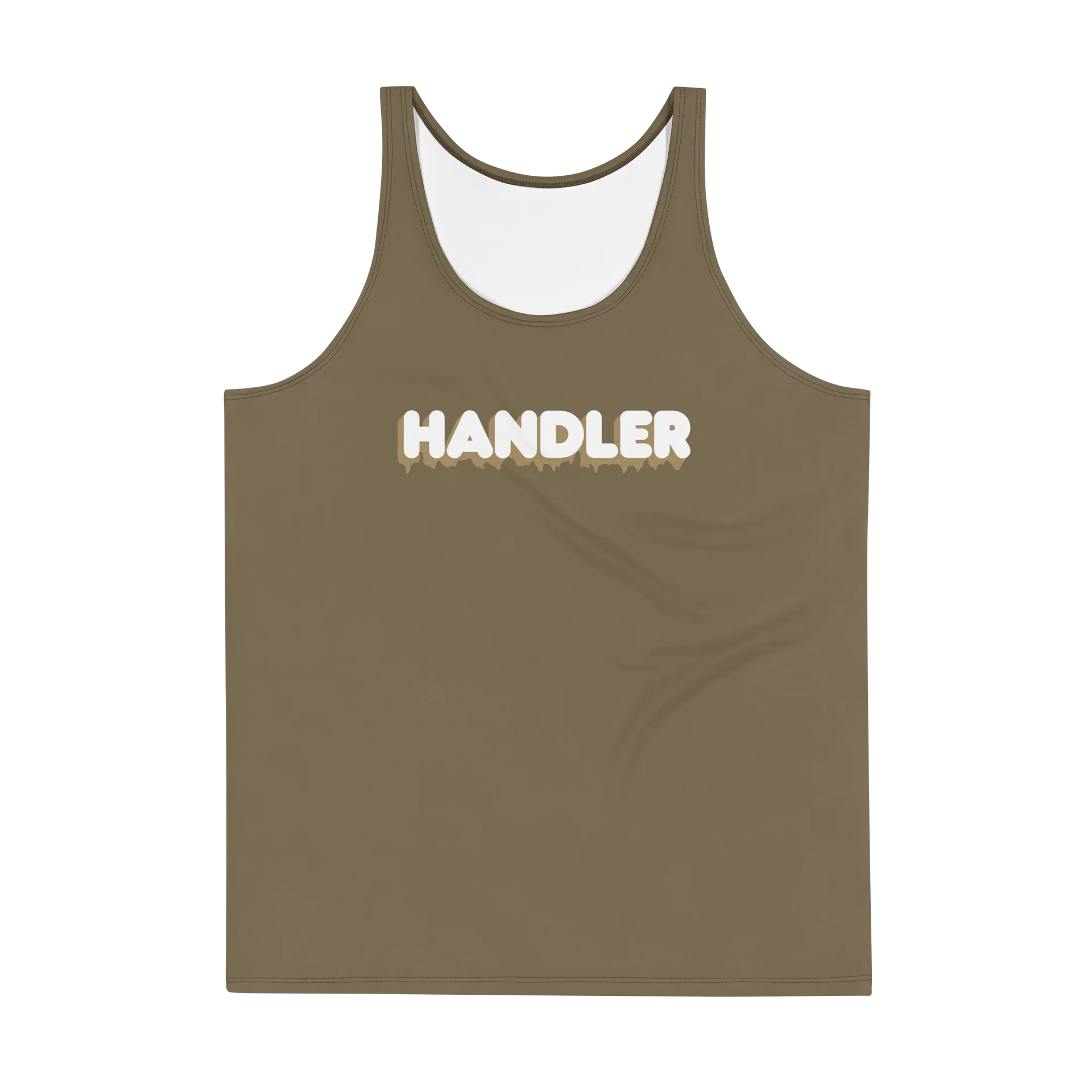 Identity Tank - HANDLER - Brown / Light Brown / White product image (1)