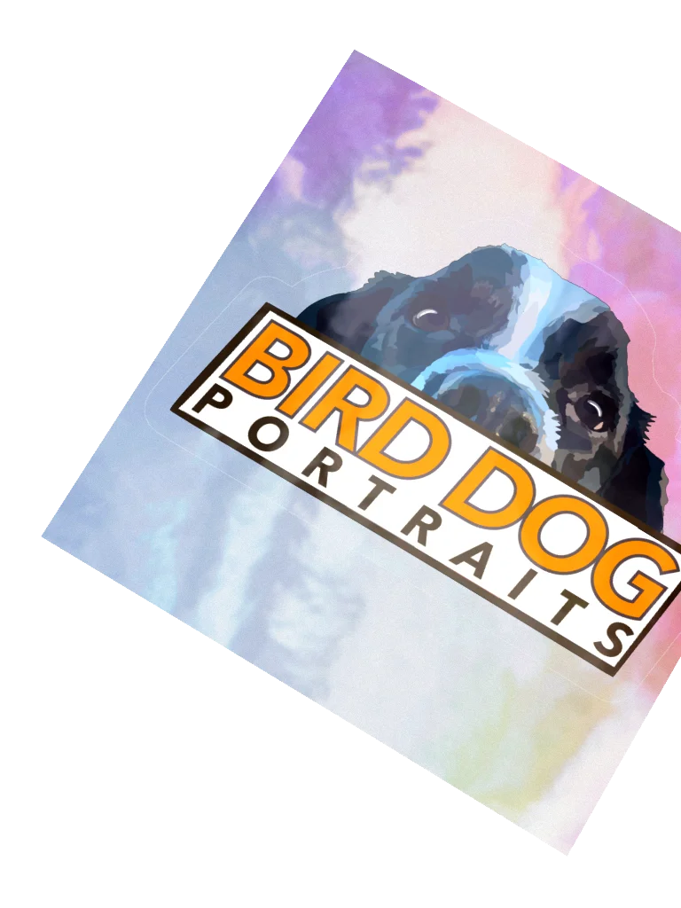 Bird Dog Portraits Sticker product image (2)