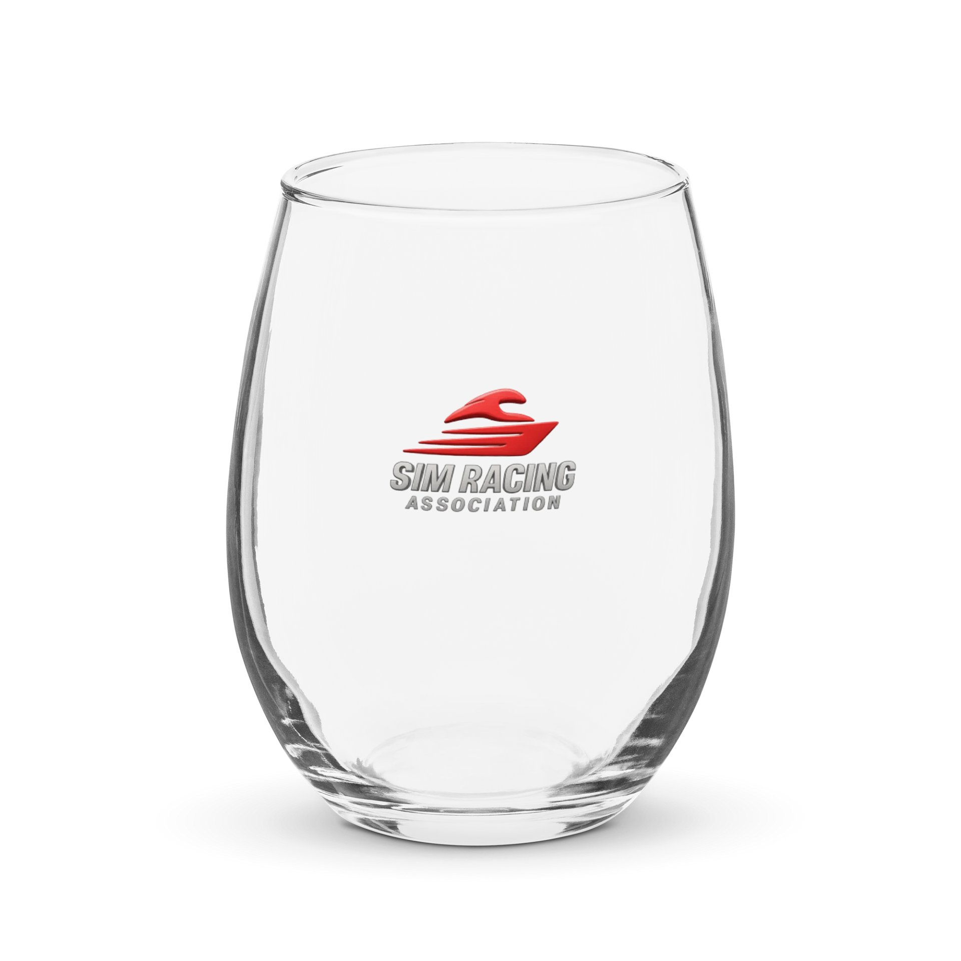 Sleek Logo Stemless Wine Glass product image (1)