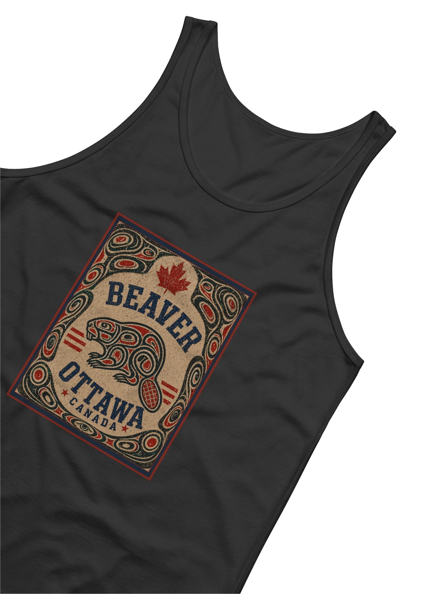 "HAIDA BEAVER OTTAWA" Muscle Tank Top product image (5)