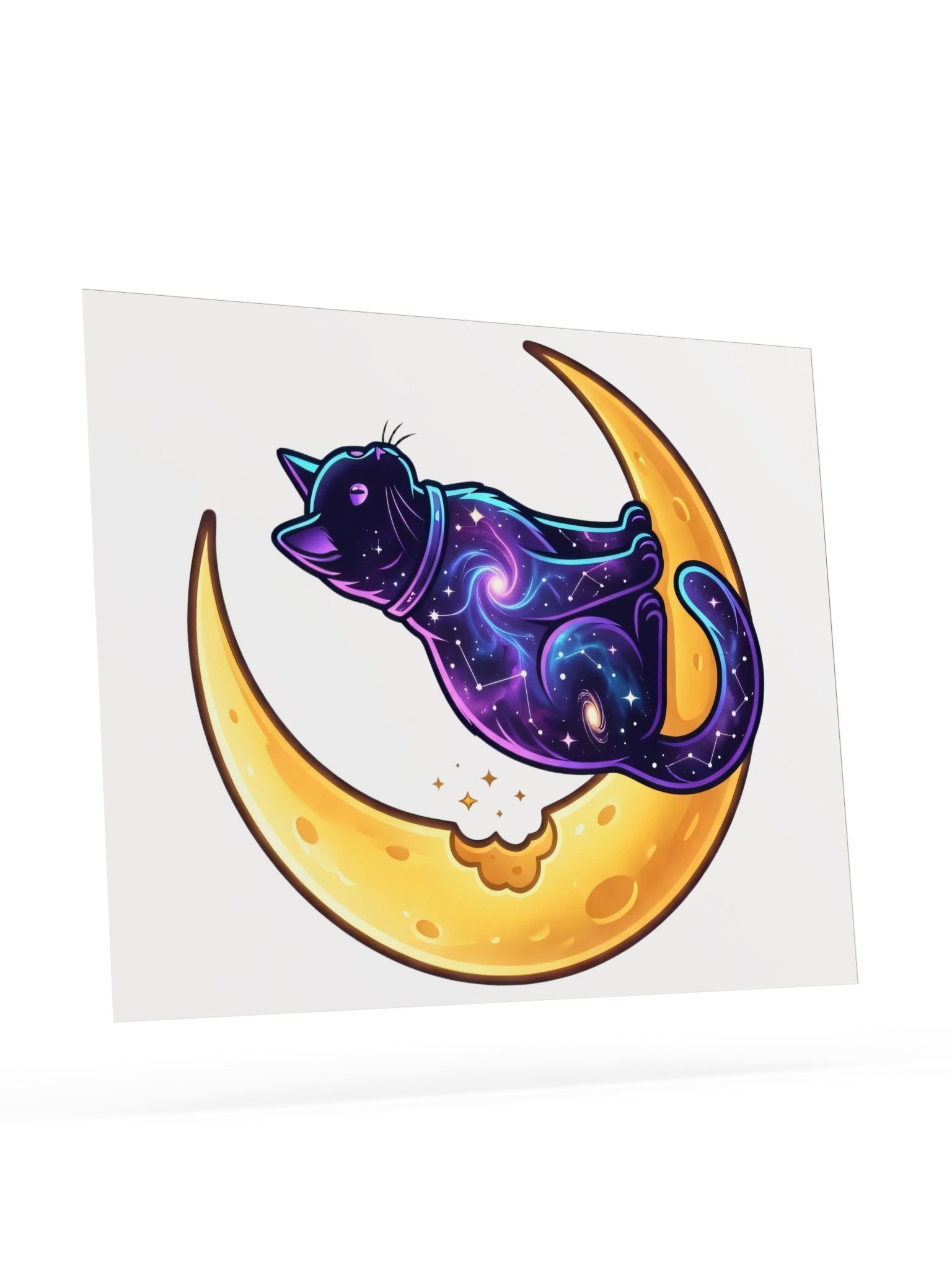 Moon Snack Cat Poster product image (23)