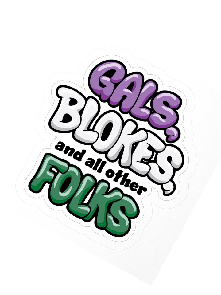 Genderqueer Pride Sticker product image (2)