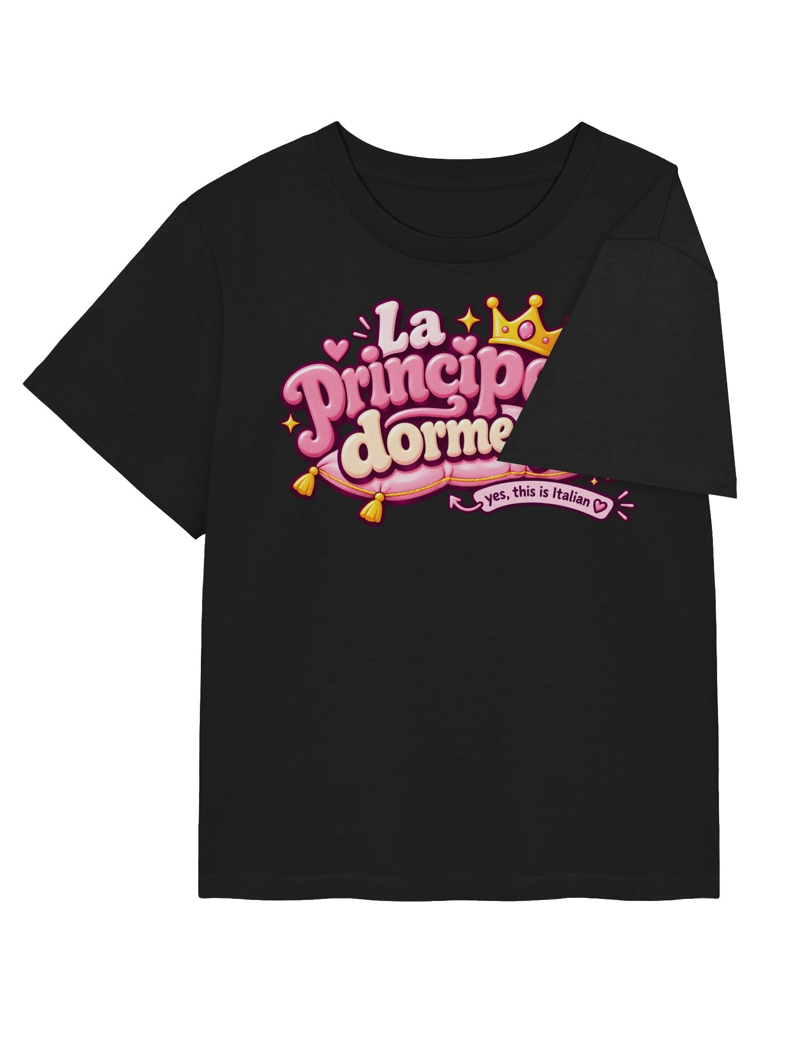 La Principessa Dorme Qui Tee product image (24)