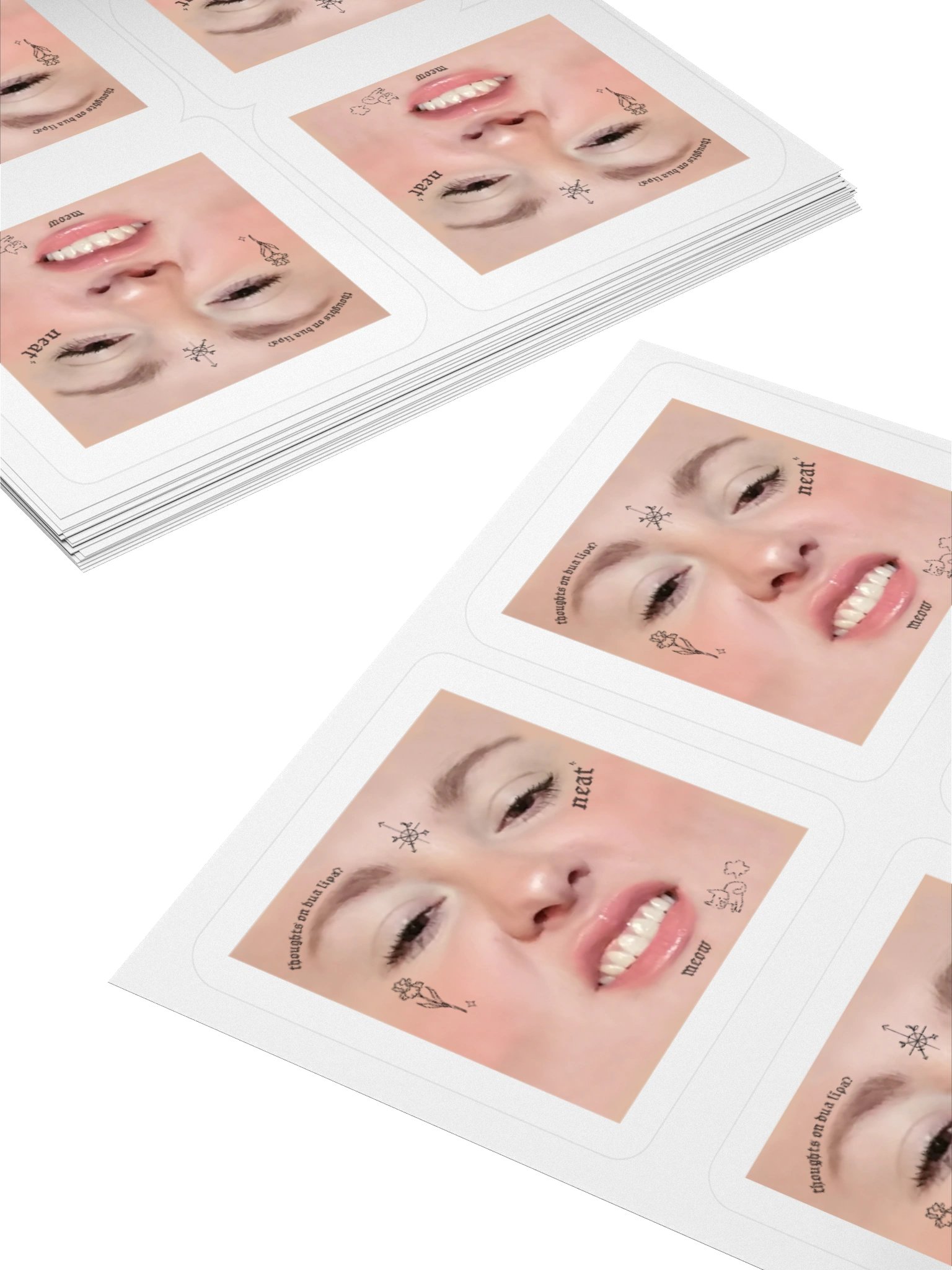 Ruble the Inked | NEAT Merch Stickers product image (4)