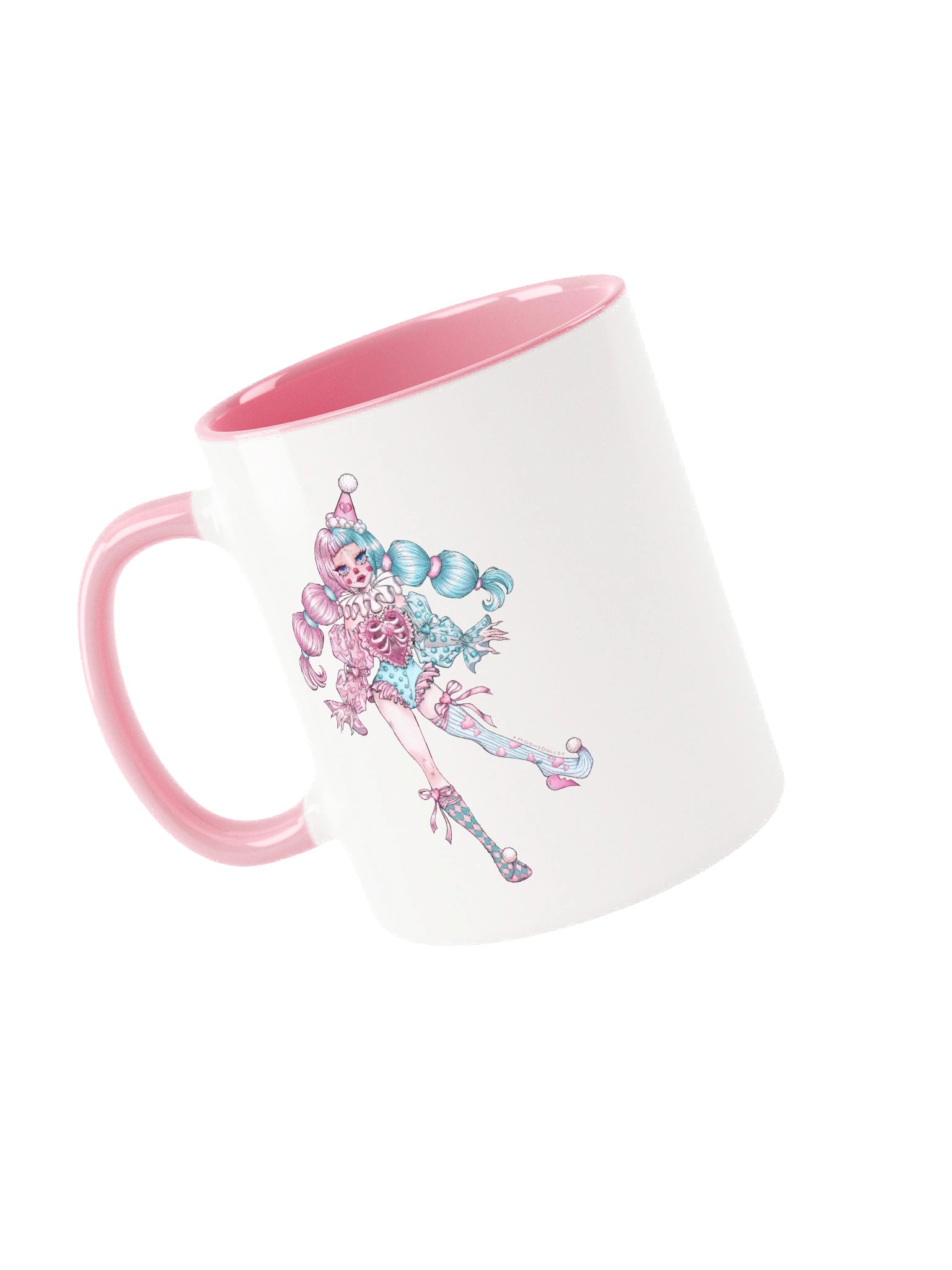 'ceecee the clown' artwork mug product image (3)