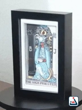 The High Priestess – 3D Tarot Shadow Box Art product image (2)