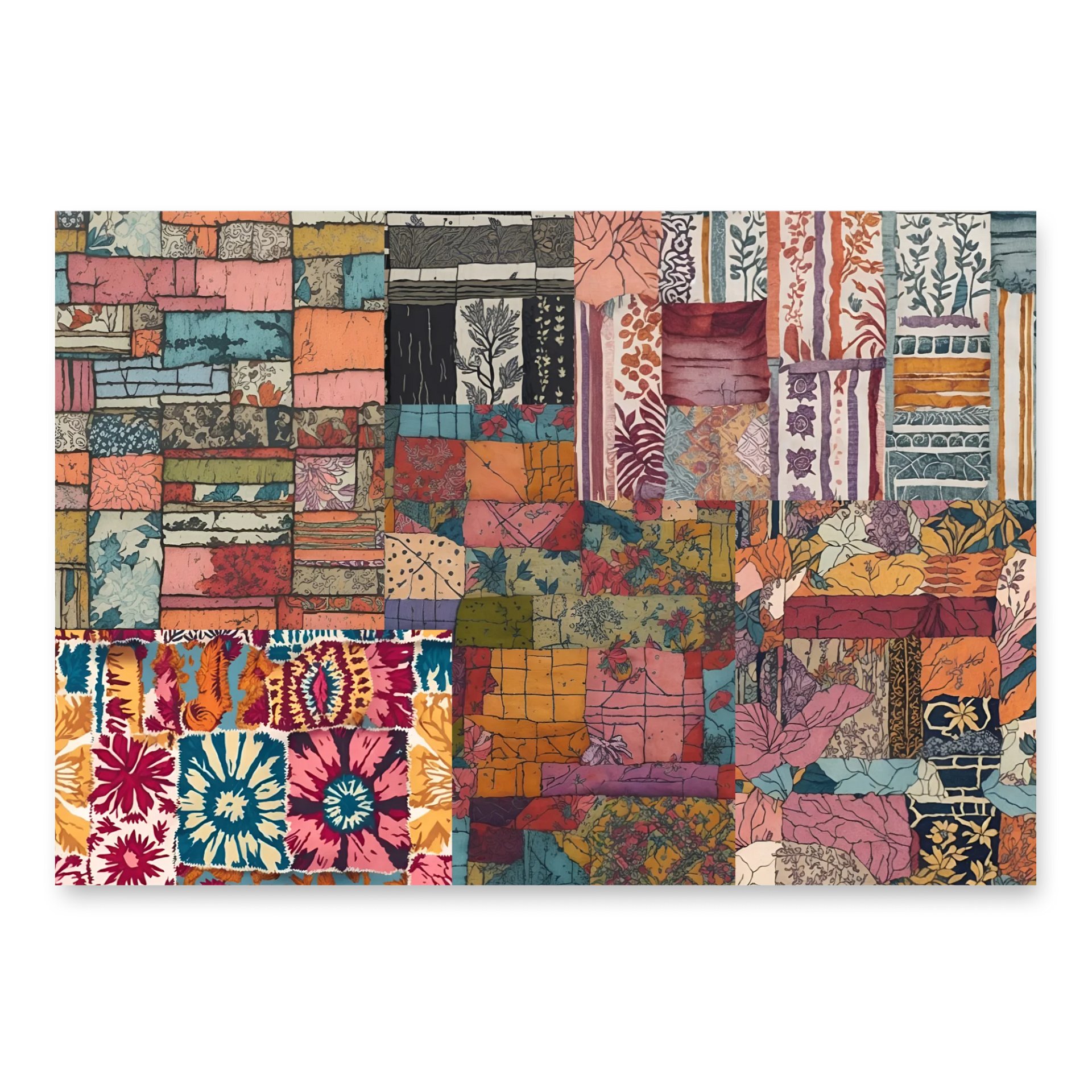 Edward Martin Mixed Media Collage Sheets No.778-Set of 3 Different Papers product image (3)