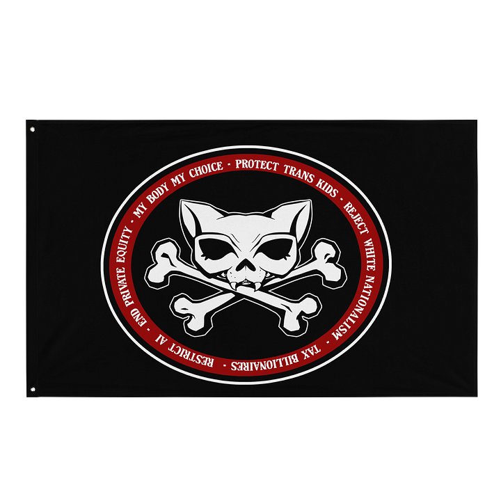 Redline My Politics v1 Flag product image (1)