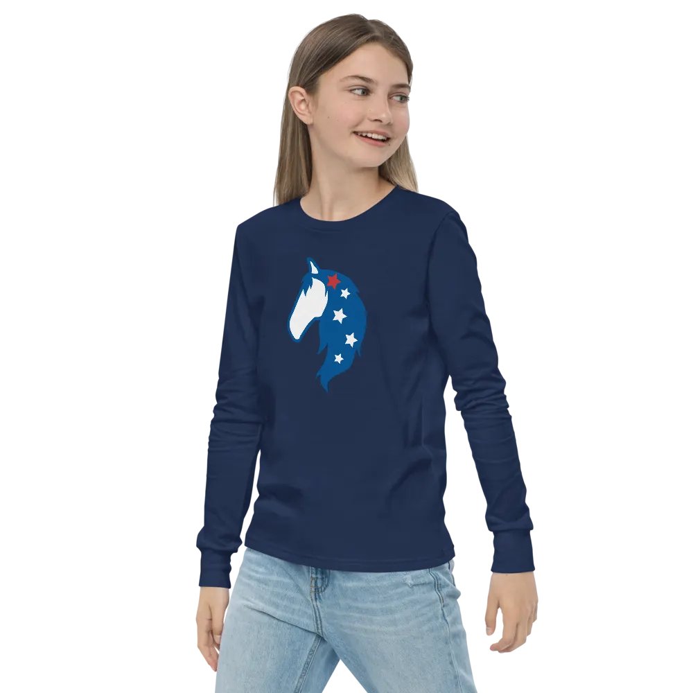 Bella Canvas Youth Long Sleeve T-Shirt product image (15)