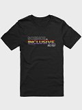 Science Is Inclusive Tee - Gay Pride - Black product image (1)