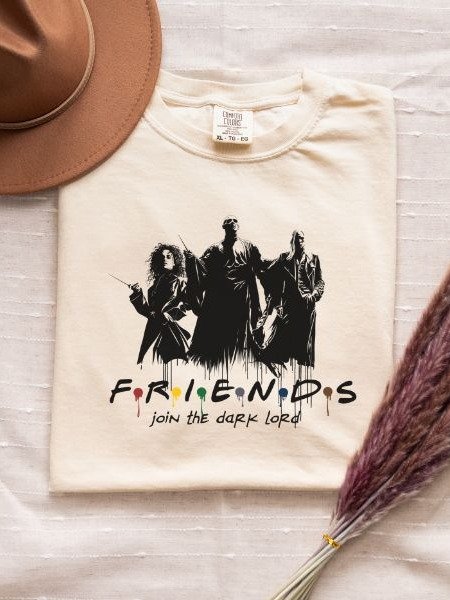 Friends Dark Lord Parody Funny Retro Fall Shirt product image (2)