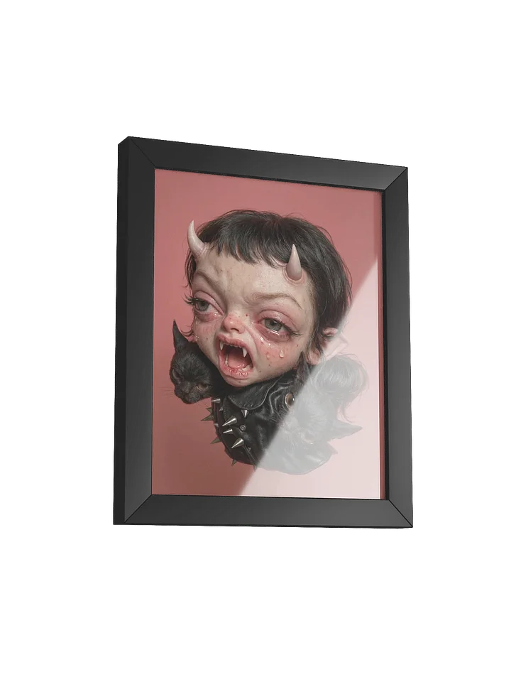 Feral Rage Framed Print product image (2)