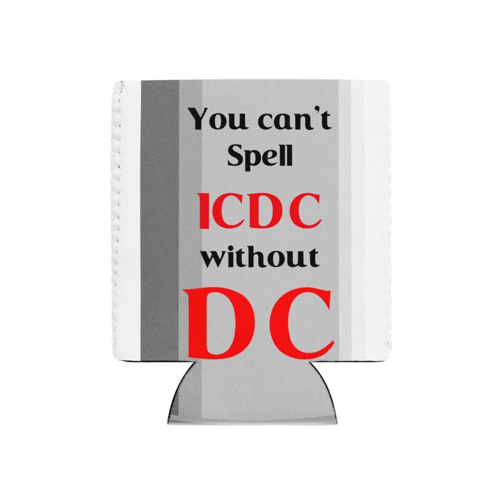 Powered by DC Can Coozie product image (1)