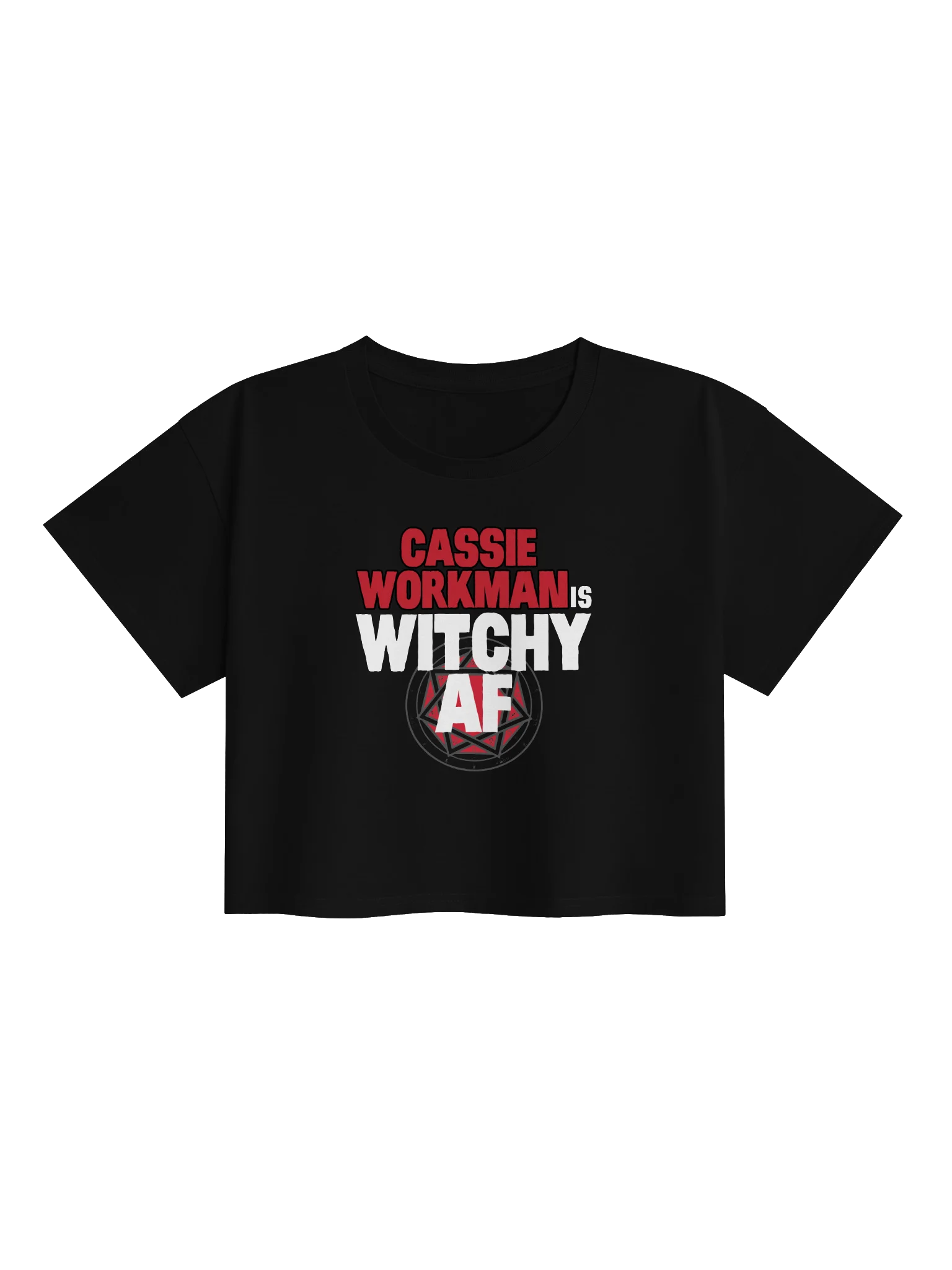 Witchy AF Logo Crop Tee product image (1)