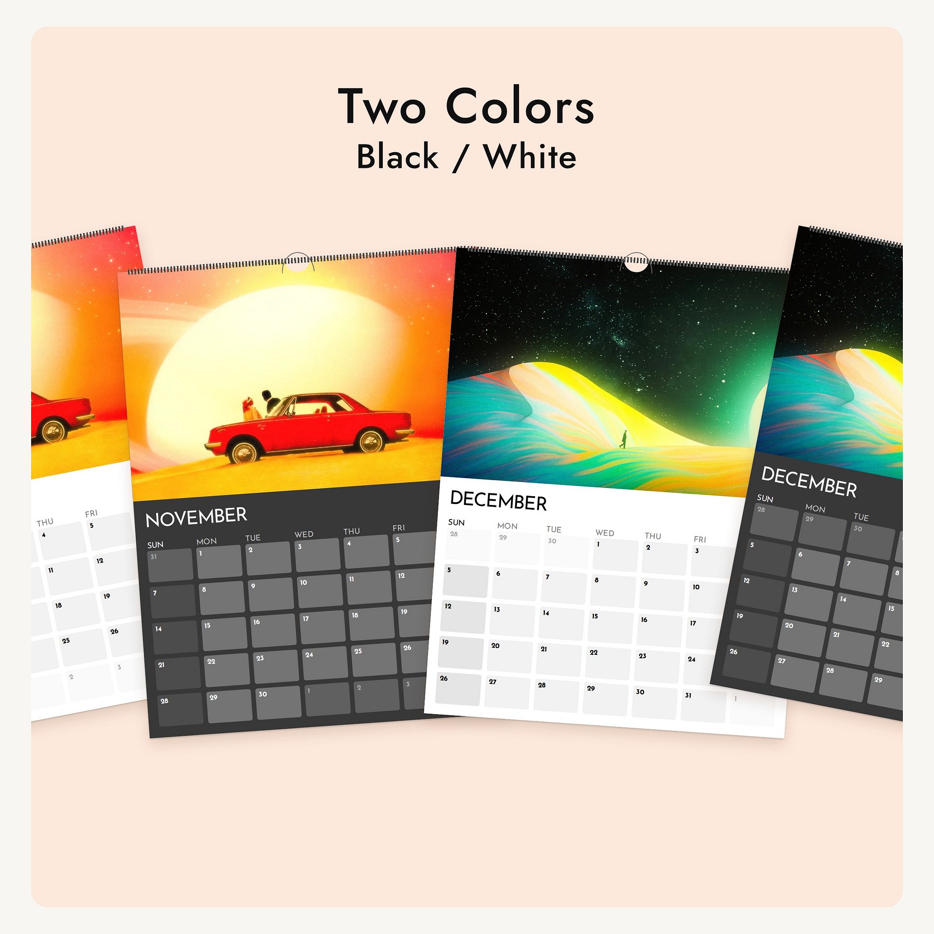 Cosmic Rainbows 2027 Calendar product image (3)