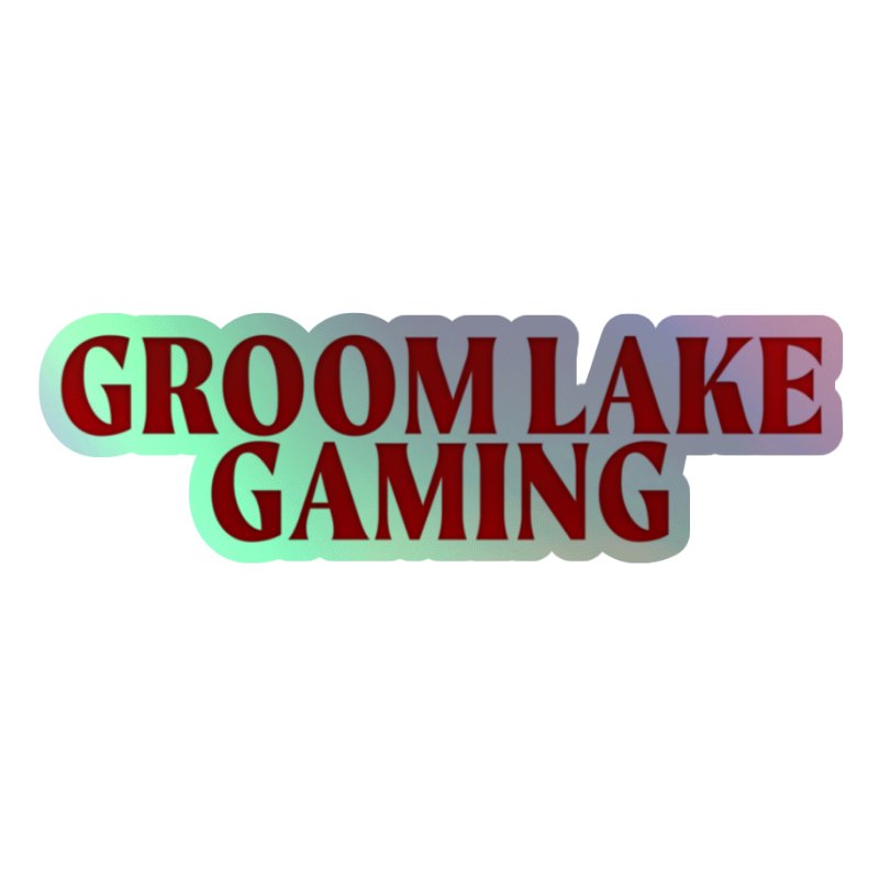 Groom Lake Gaming Holographic Sticker product image (4)