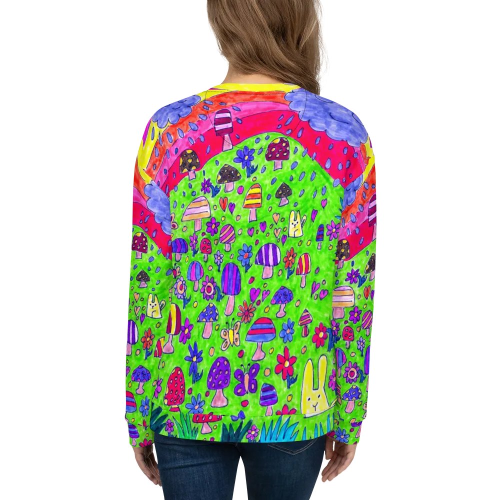 Abstract Nature's Doodle Art Unisex Sweatshirt product image (12)