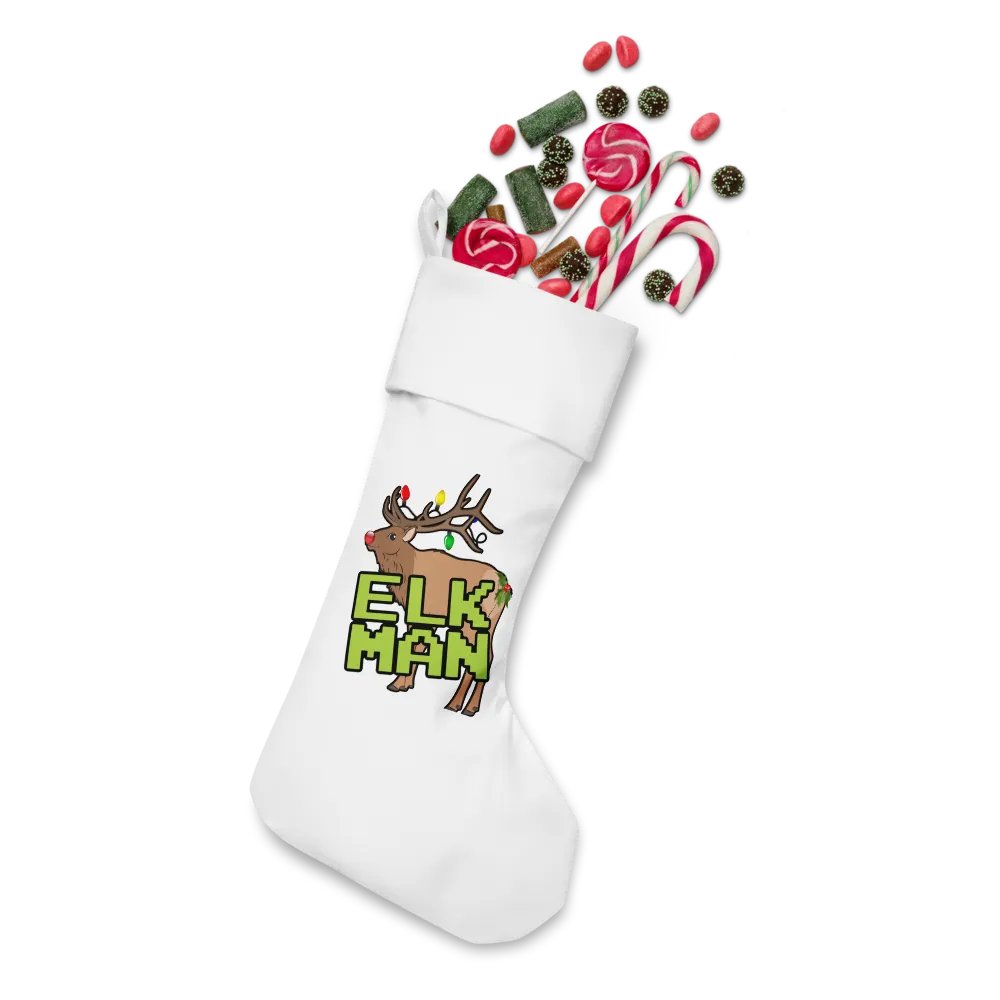 CHRISTMAS ELK MAN STOCKING!!! product image (4)