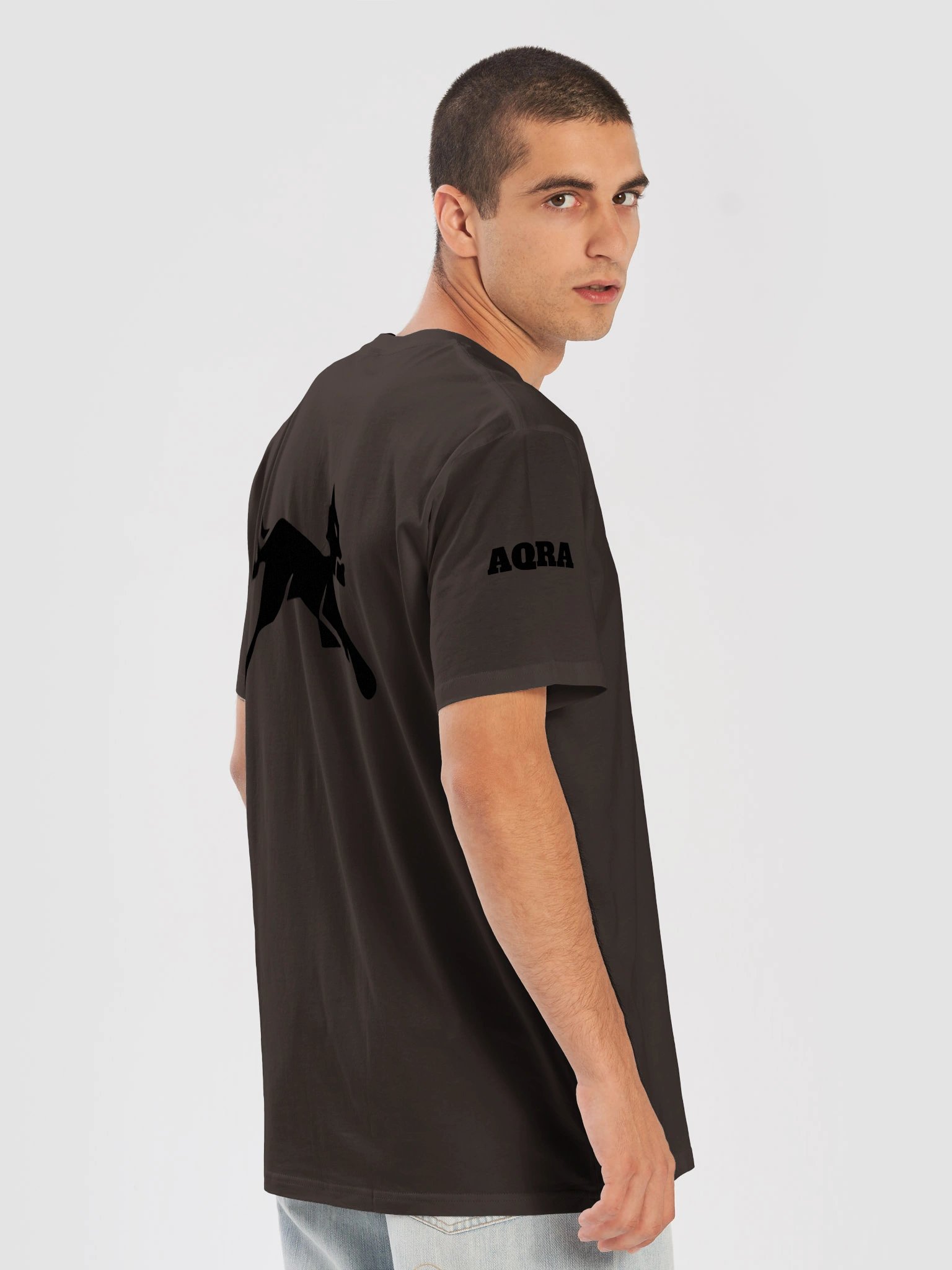 AQRA Minimal Big Cat Logo Tee product image (2)