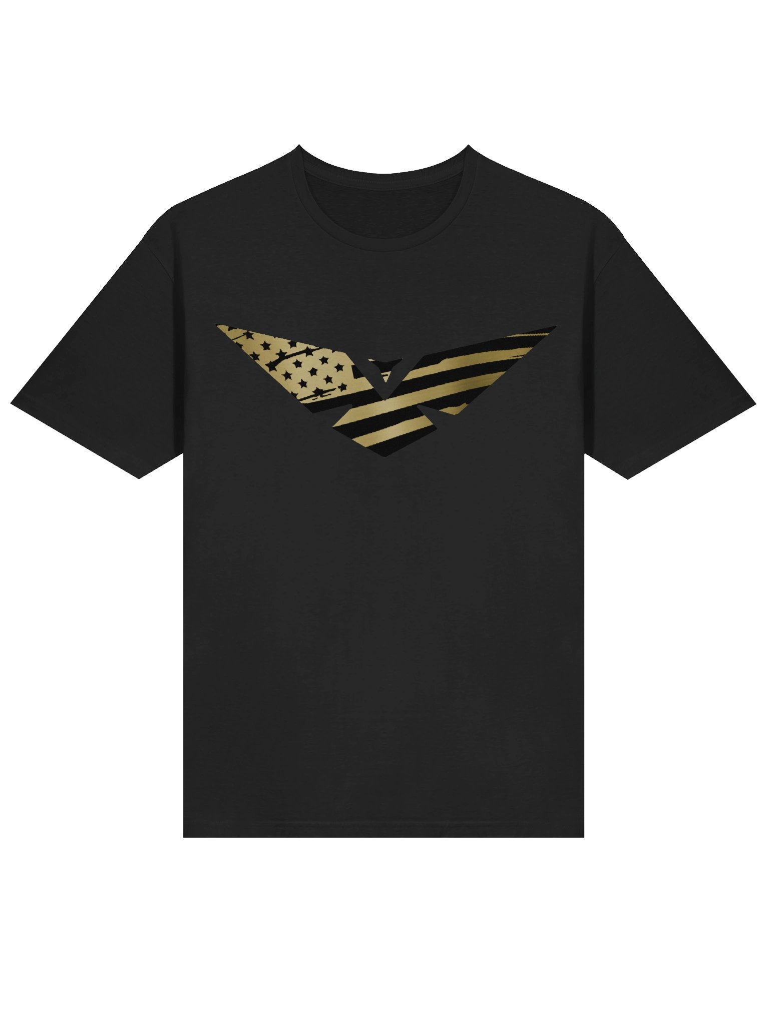 Gold Flagged Logo T-Shirt (Big Front Only) product image (4)