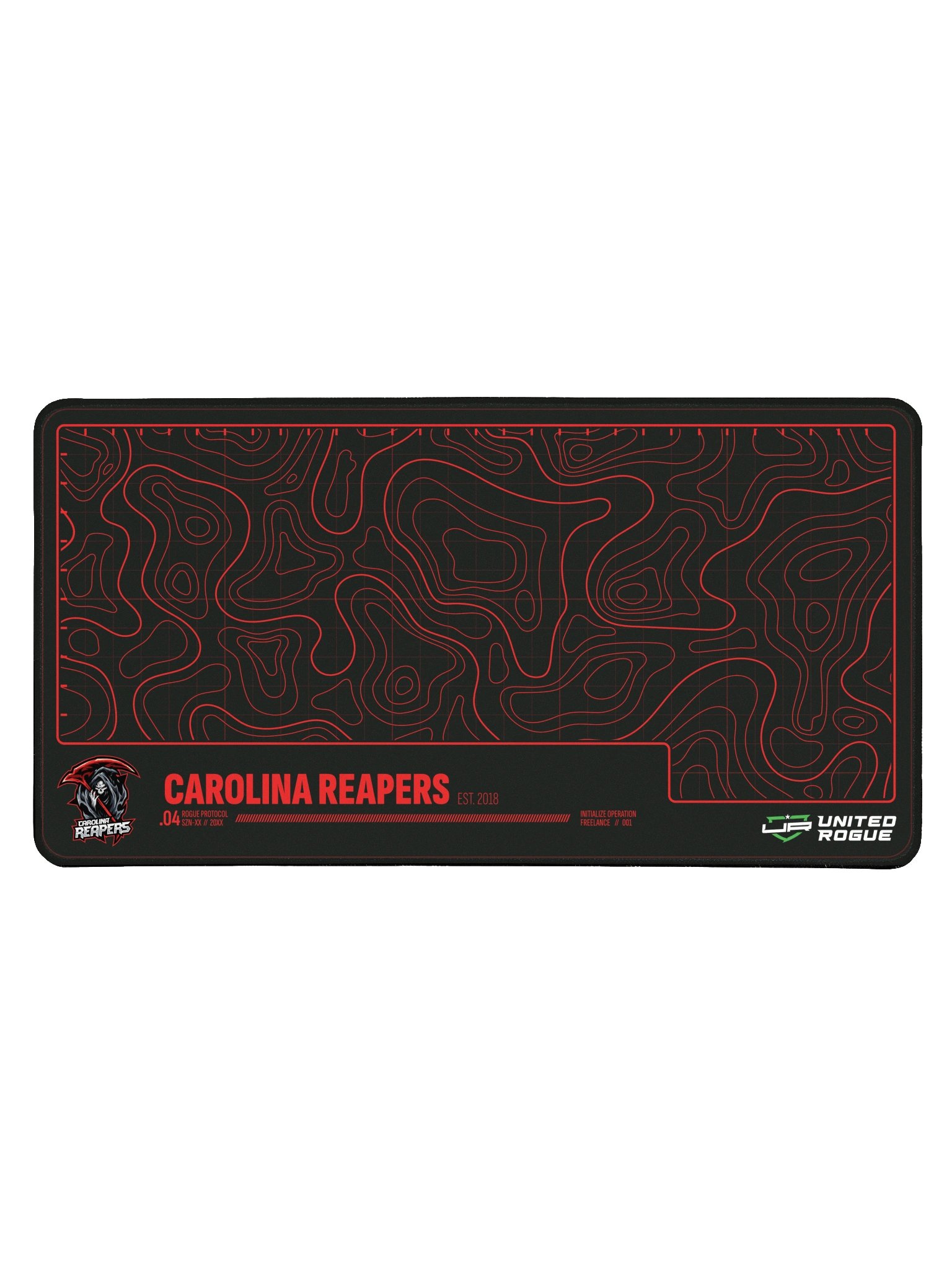 Carolina Reapers Map Desk Mat product image (1)