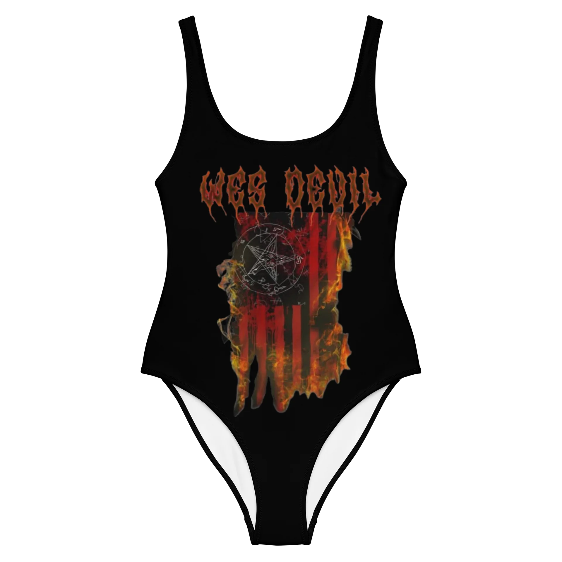 Wes Devil One Piece Swim Suit product image (2)