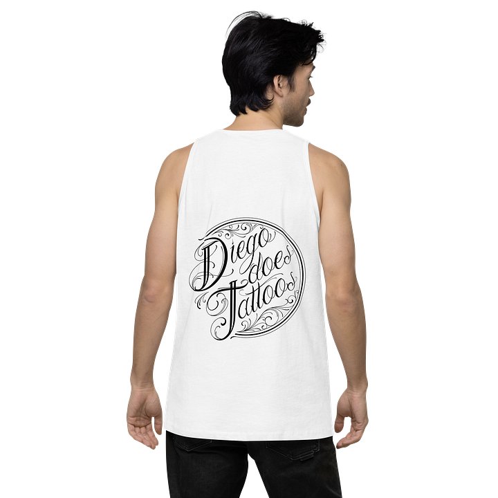 Black Logo singlet - male product image (1)