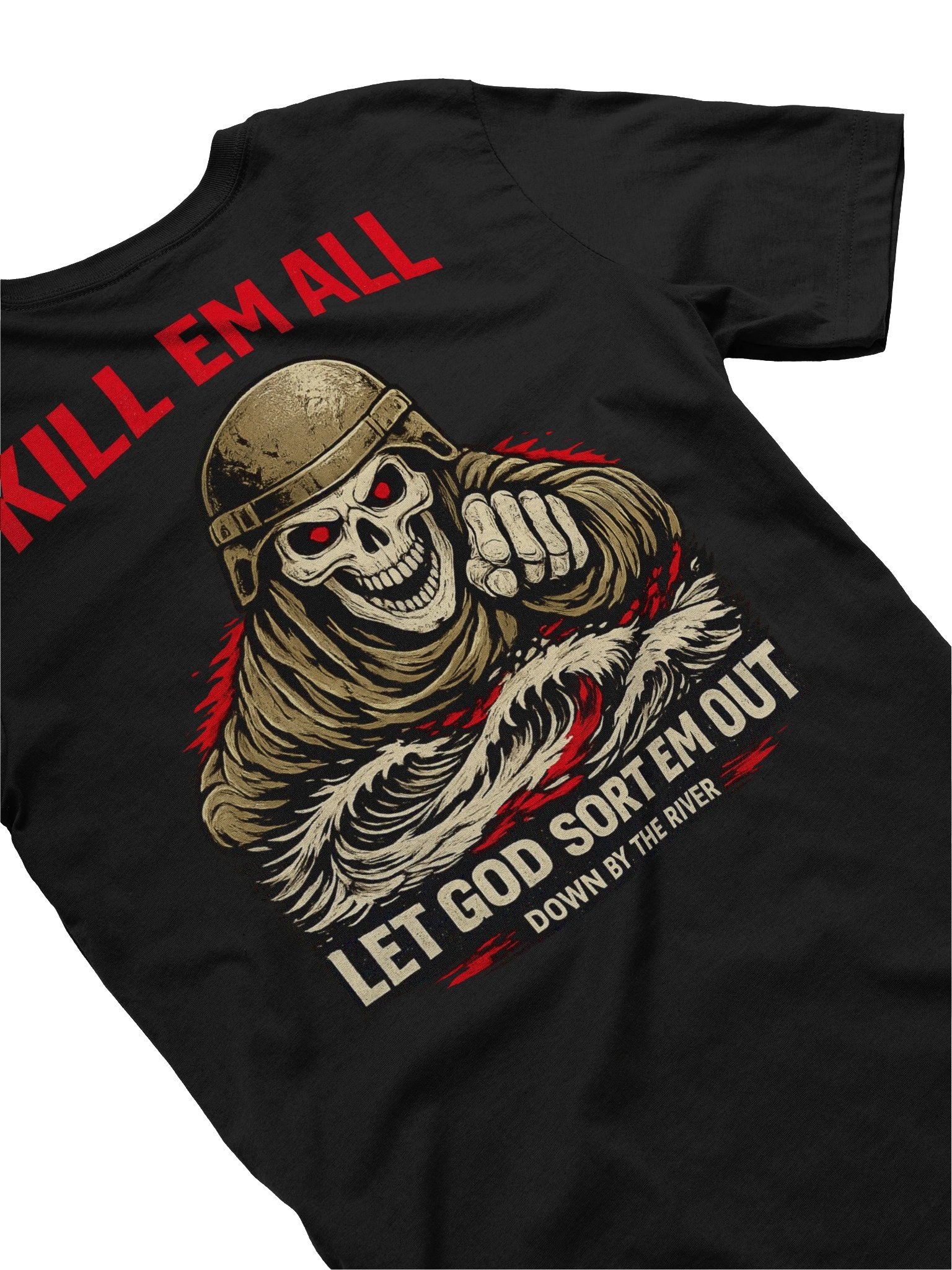 Down By The River / Kill Em All Let God Sort Em Out Tee product image (4)