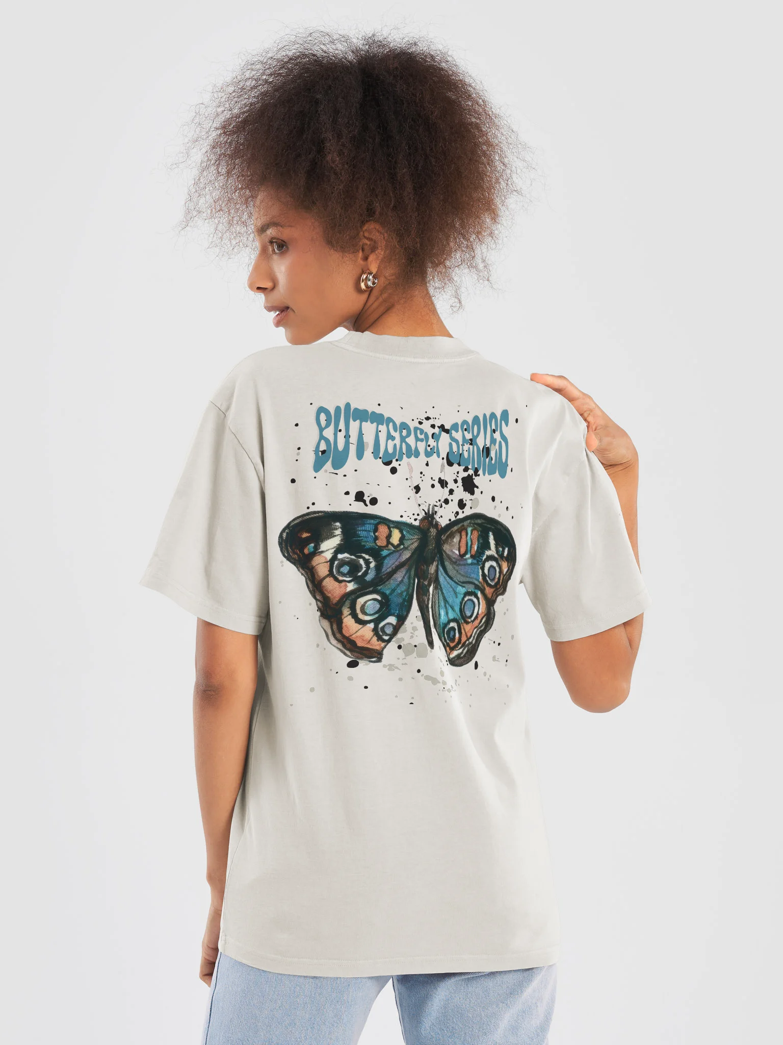 Butterfly Series Vintage Faded T-Shirt product image (30)