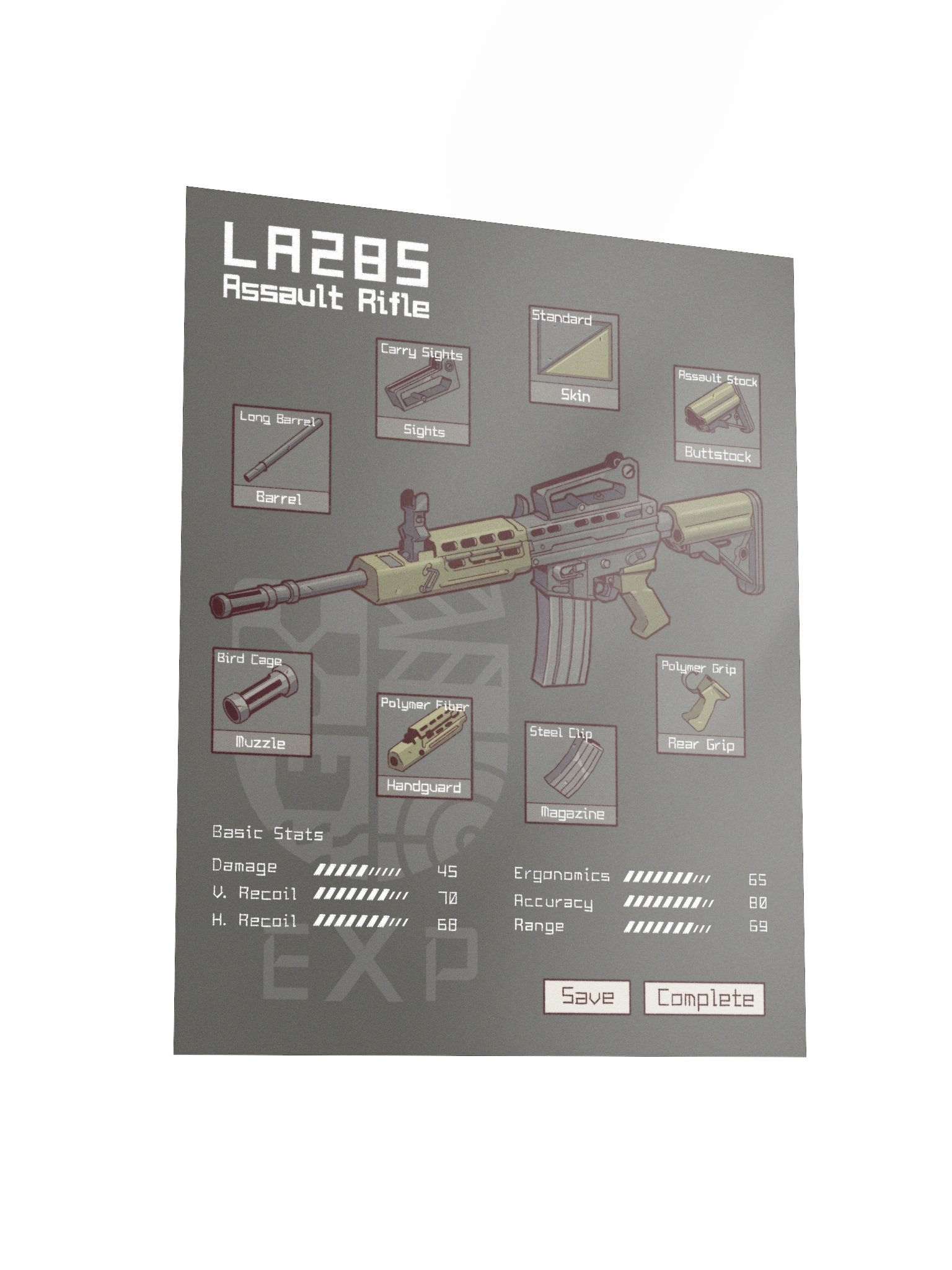 LA285 Video Game Inventory Poster product image (3)