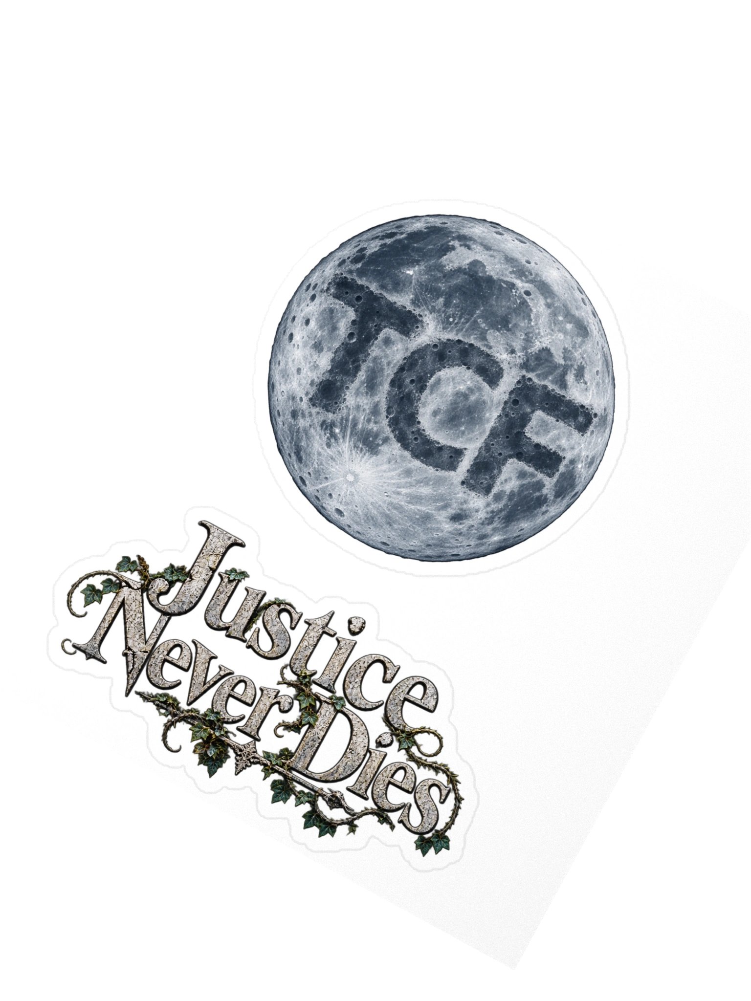 Justice Never Dies TCF Halloween Edition Kiss Cut Stickers product image (2)