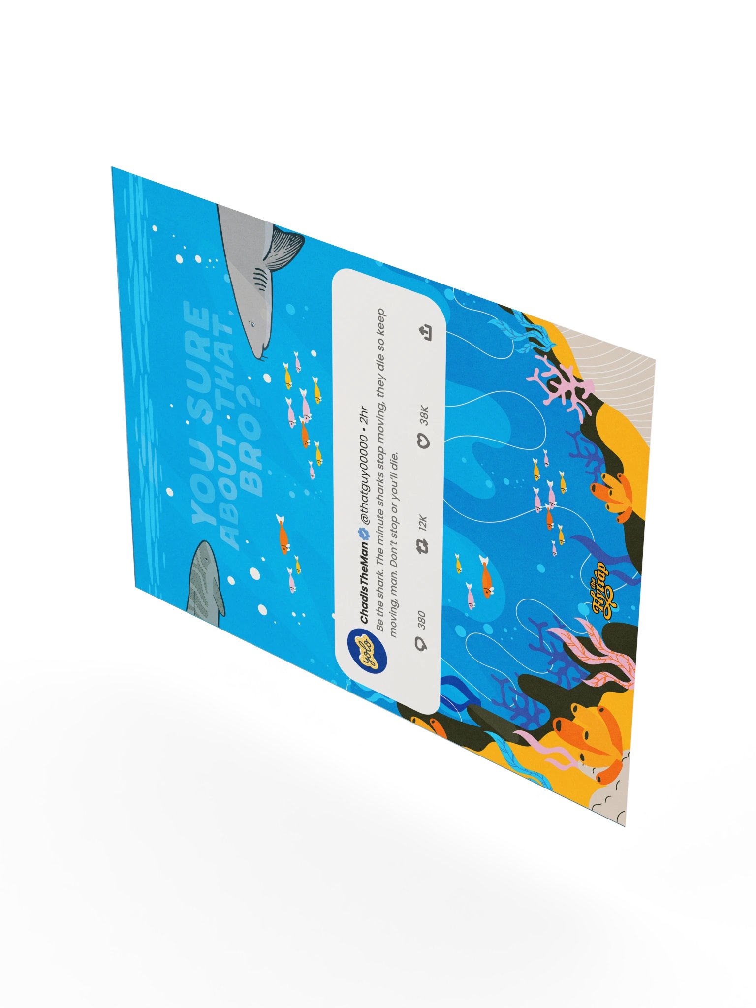 Sharks 12"x16" Poster product image (8)
