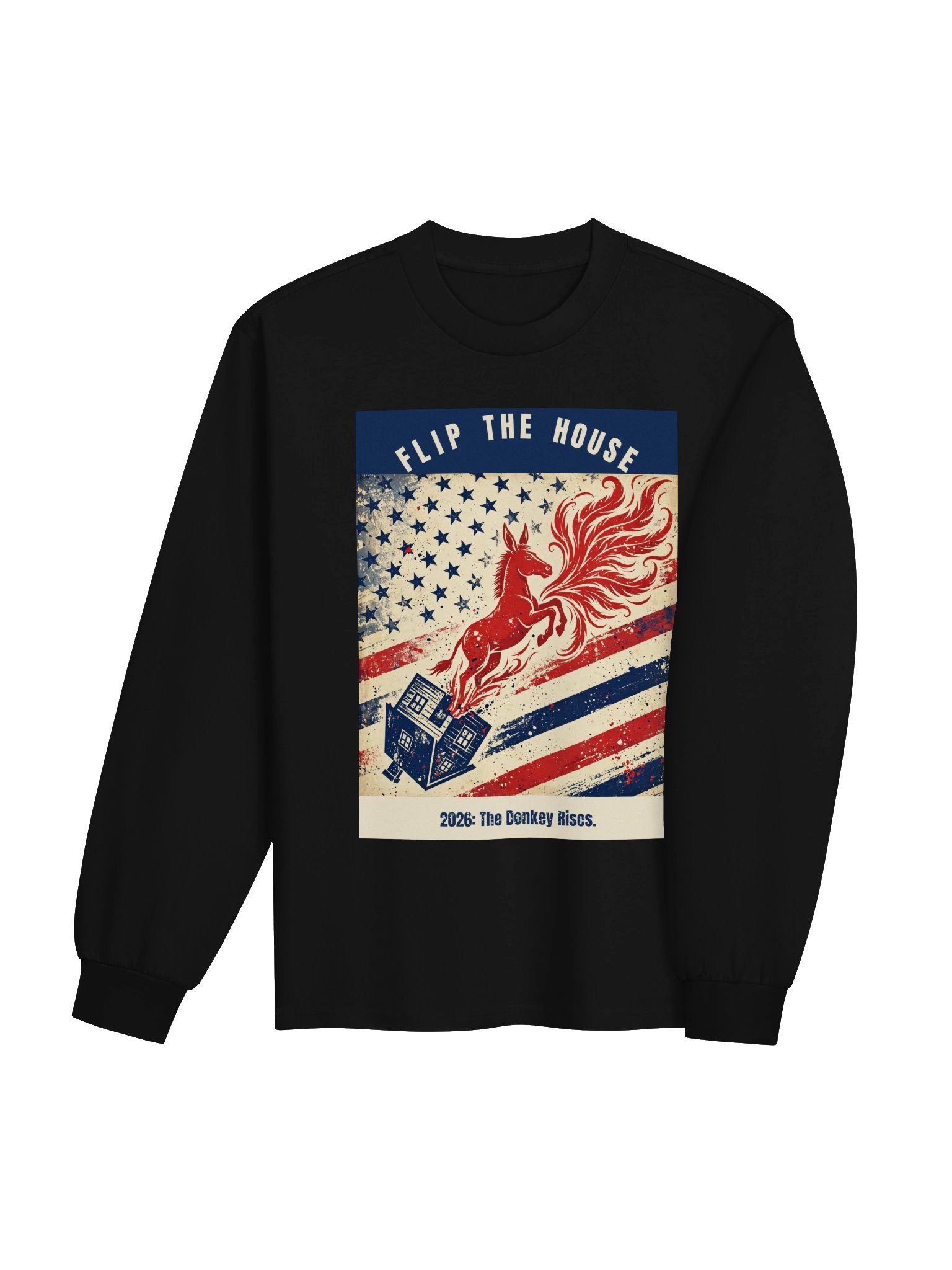 Flip the House Long Sleeve (Draft B) product image (8)