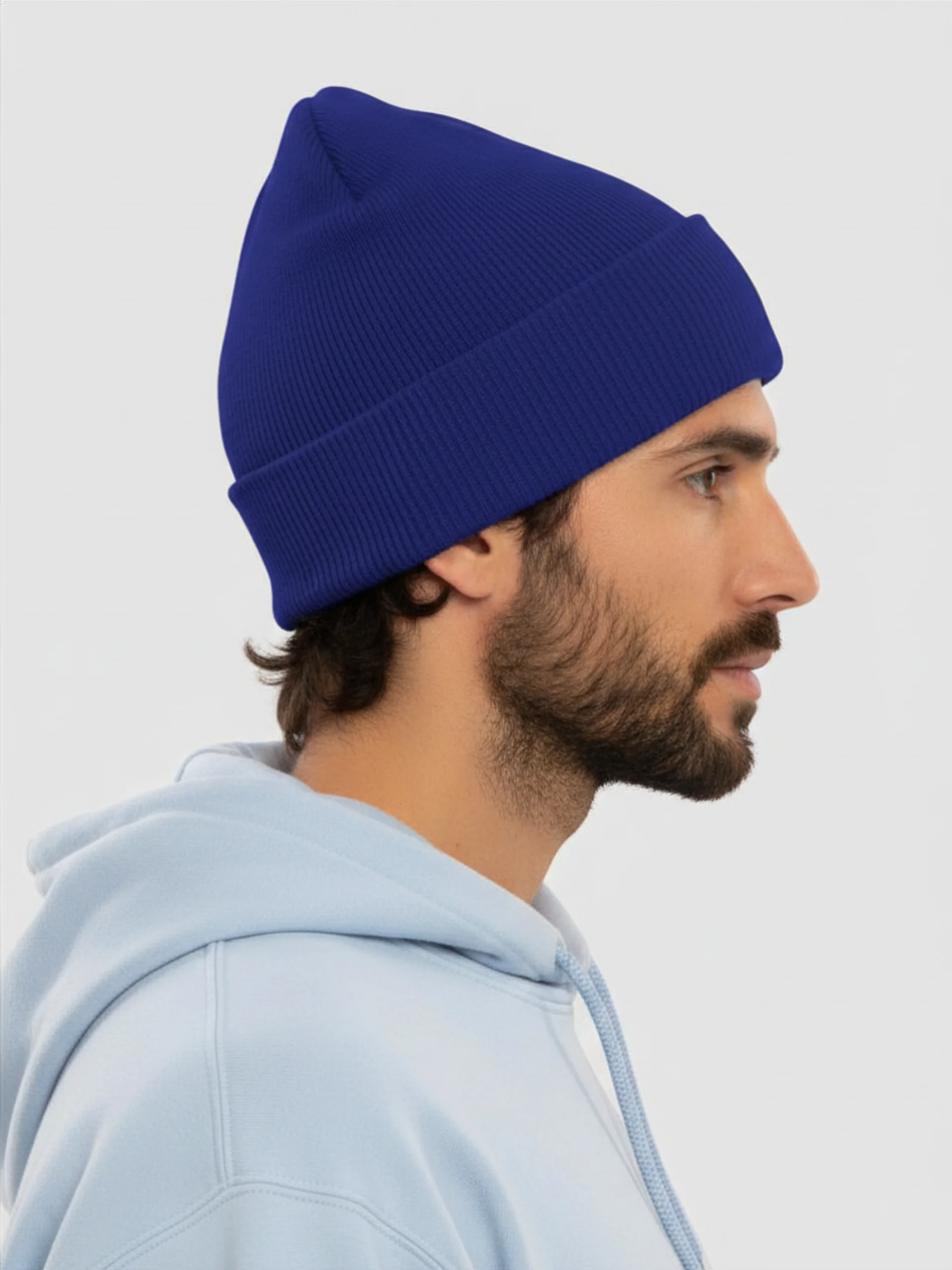 Faith Built Iron Christian Beanie product image (5)
