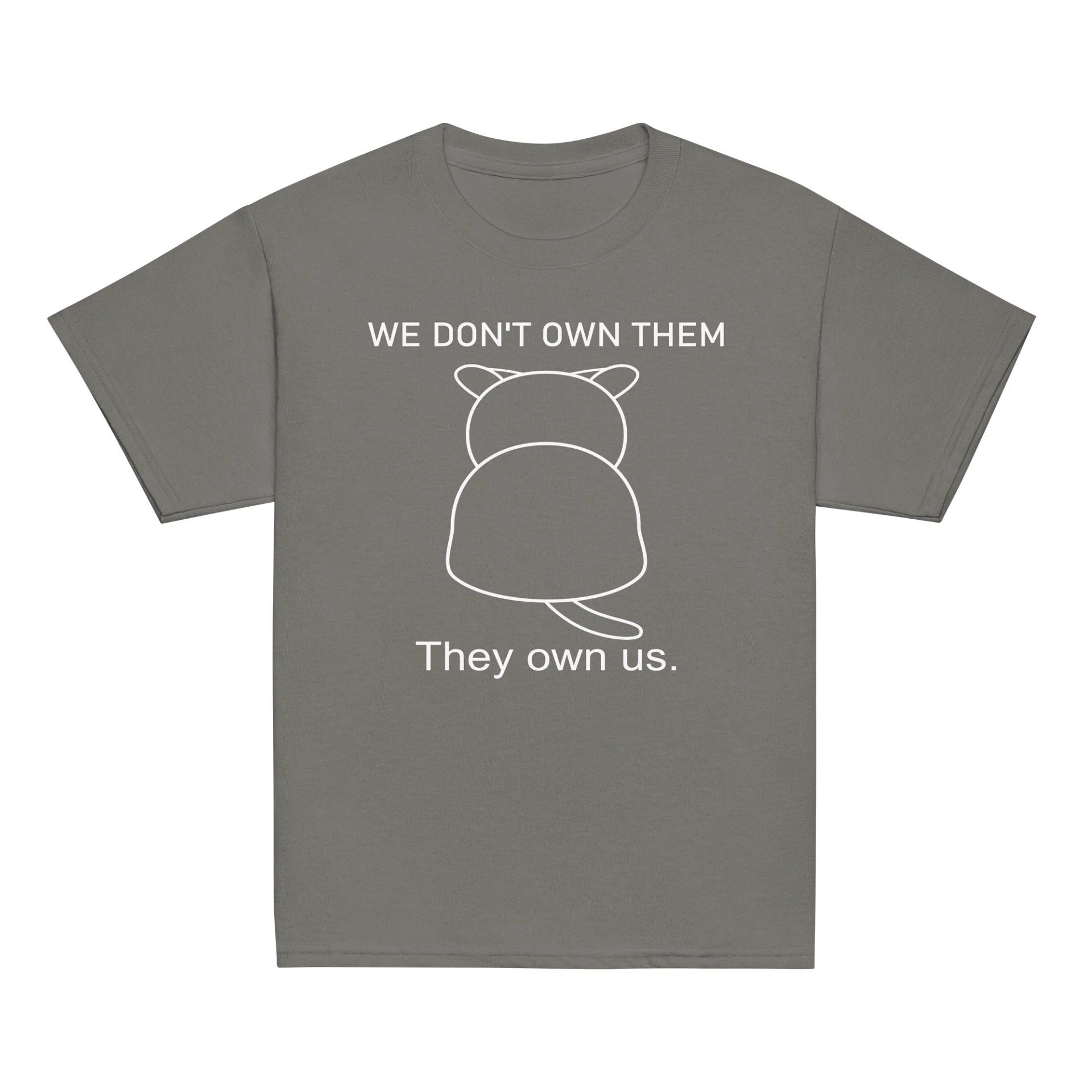 Cats Own Poeple - Unisex Youth Heavyweight T-shirt product image (2)