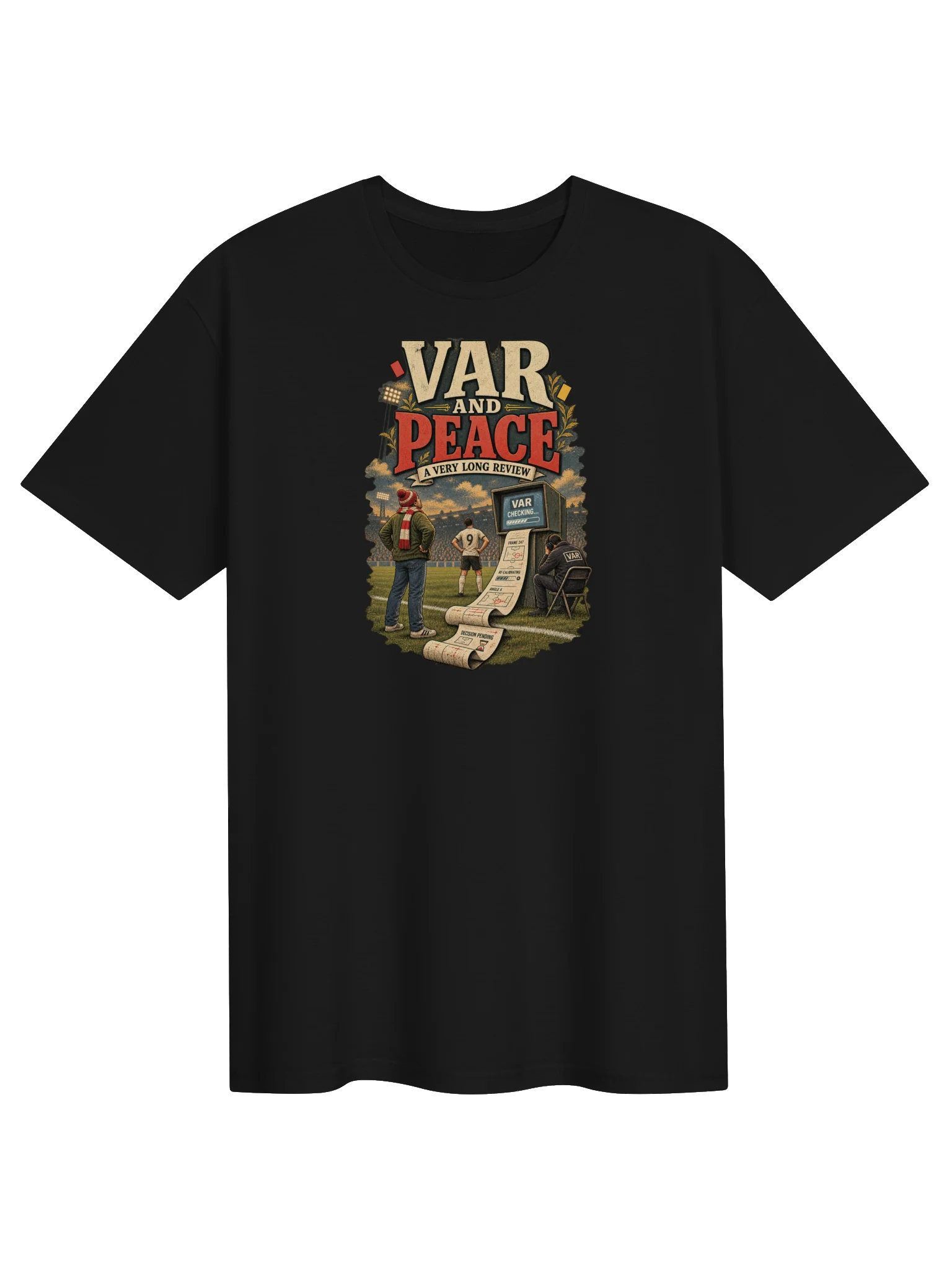 VAR and Peace Soccer Tee product image (1)