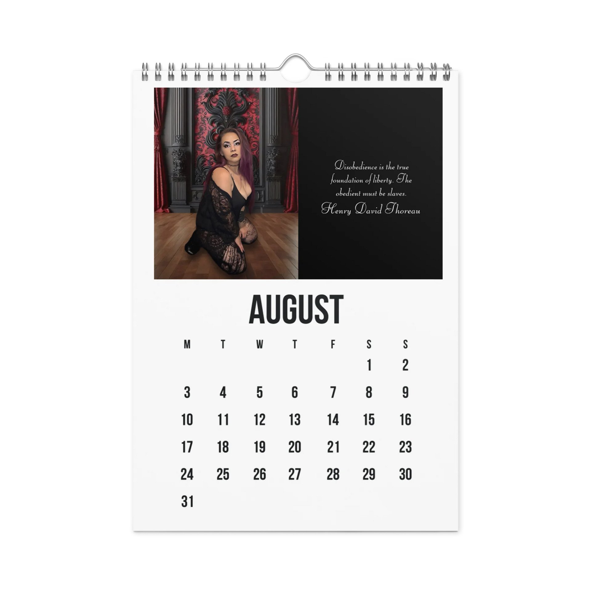 The LibertyTrap Pin-up Calendar 2026 product image (5)