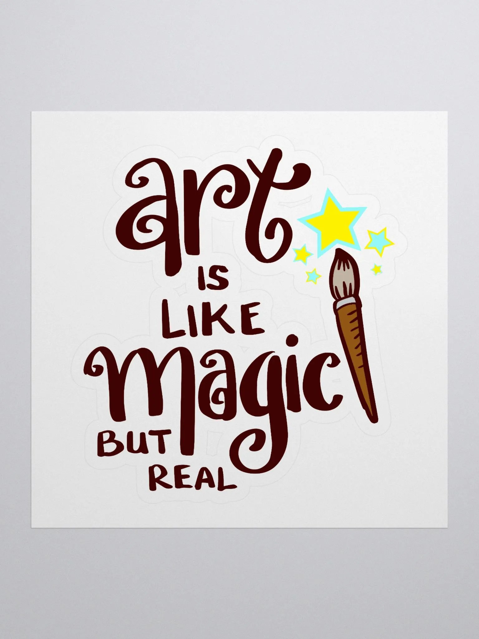 ART IS LIKE MAGIC BUT REAL product image (1)