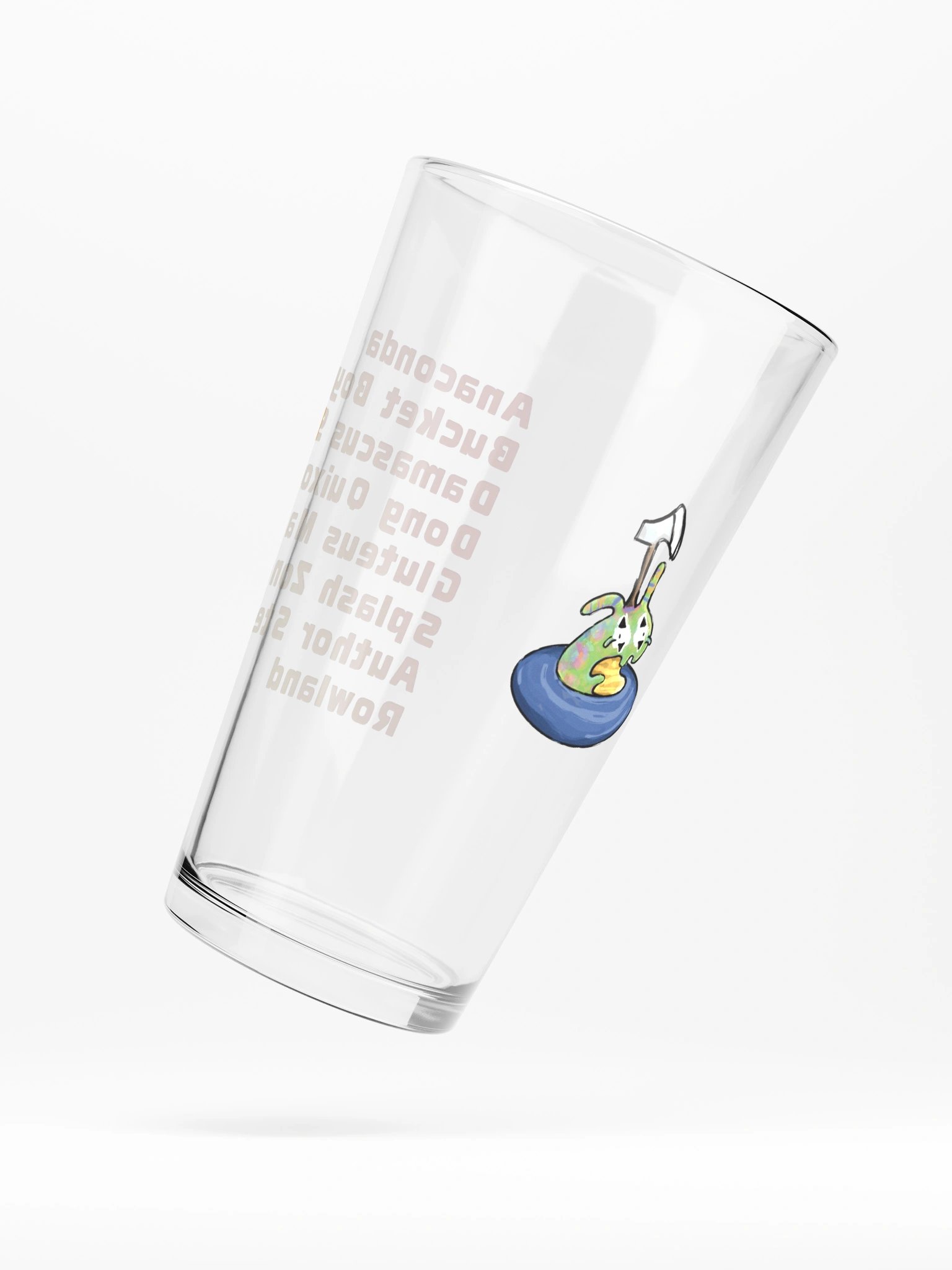 Strippers of the Desperado Club Pint Glass product image (2)