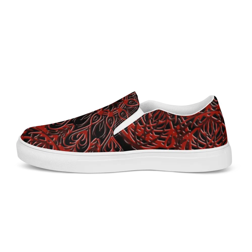 Crimson Mandala Symphony Shoes product image (11)