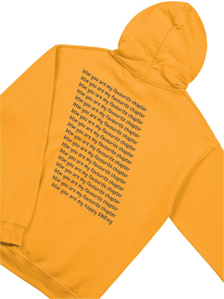btw, you're my favourite chapter Hoodie product image (2)