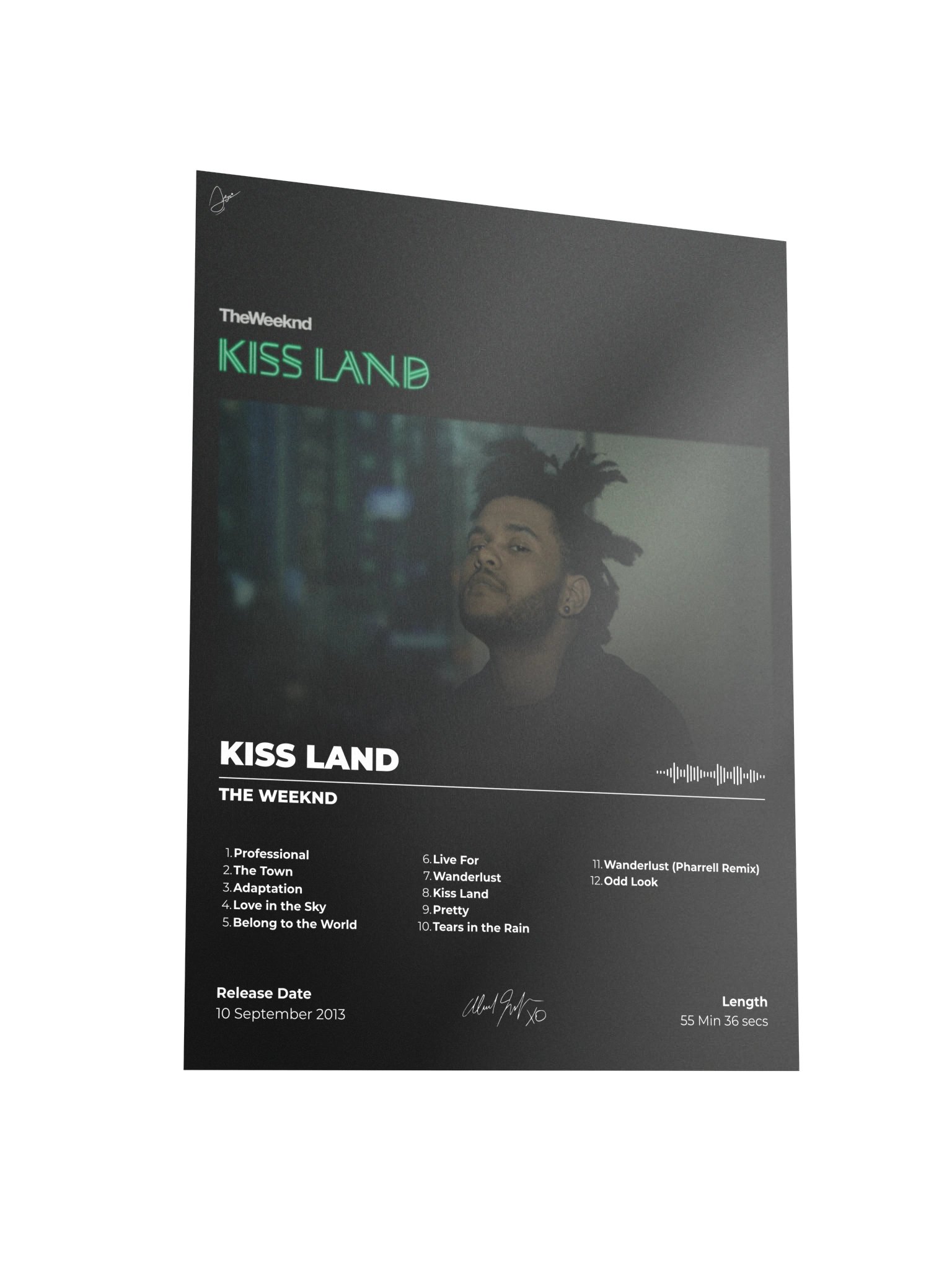 The Weeknd Kiss Land Poster product image (6)