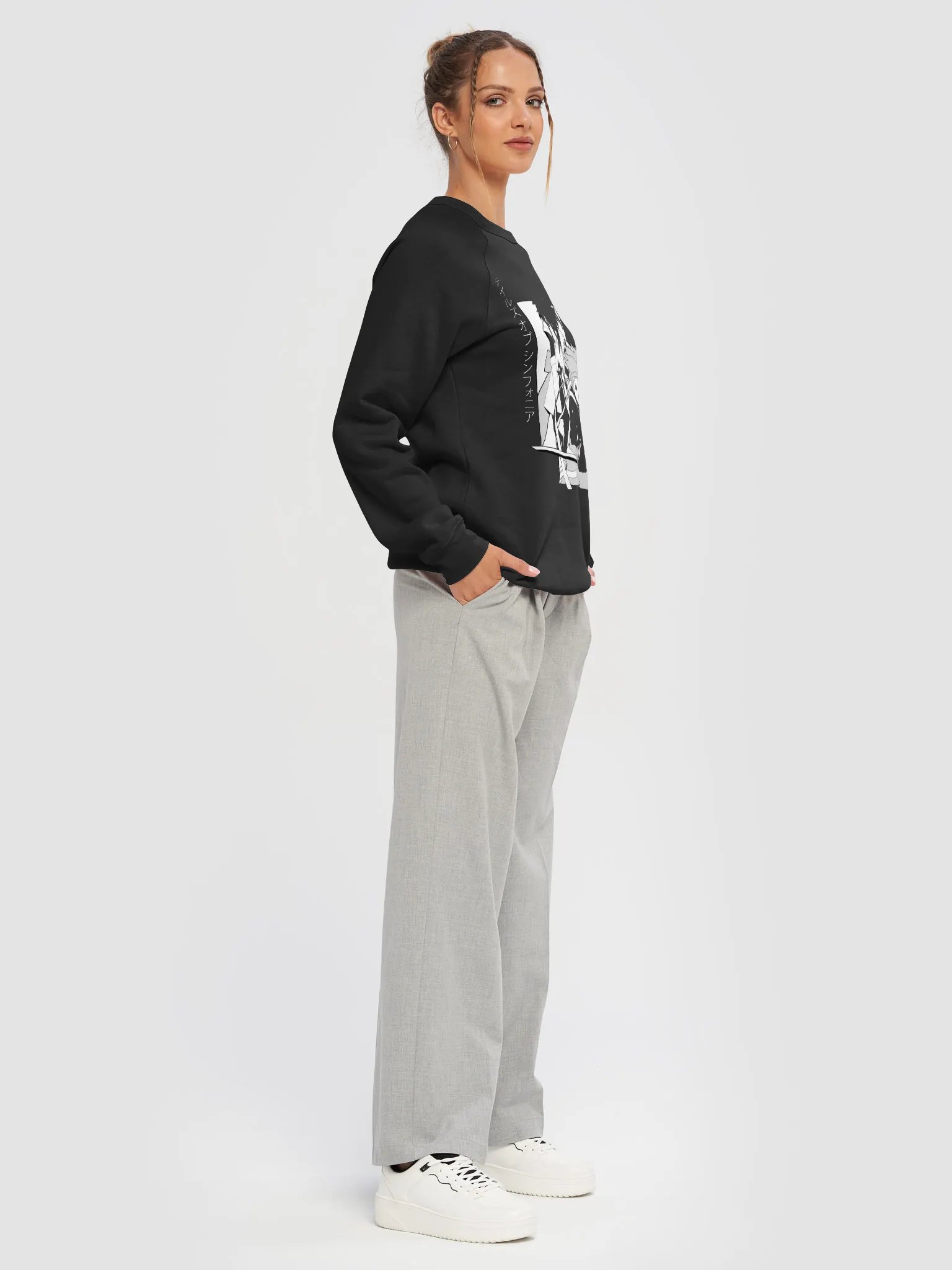 Lloyd and Sheena Sweatshirt (Black) product image (4)