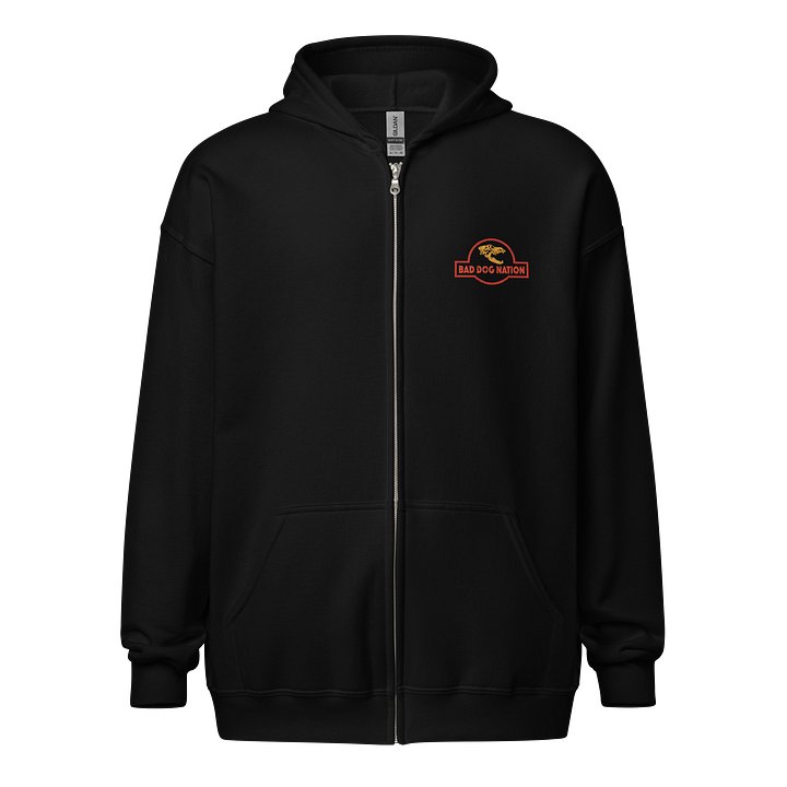 Identifies as a Velociraptor - Adult Unisex Zip Hoodie product image (2)