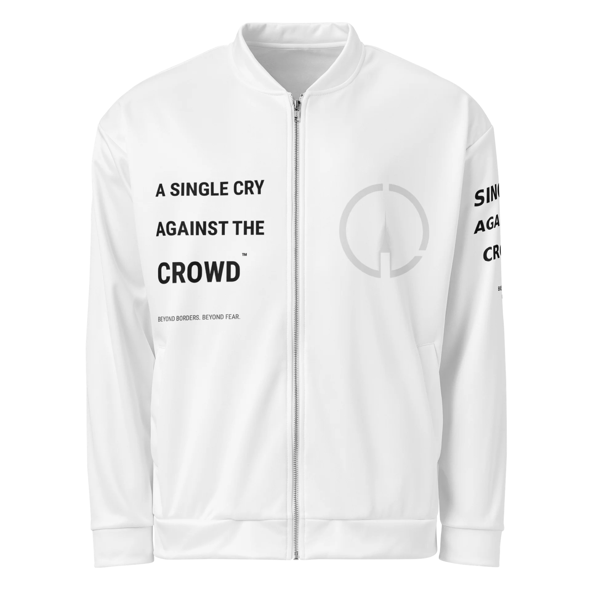 A Single Cry Against the Crowd™ Hero Bomber Jacket