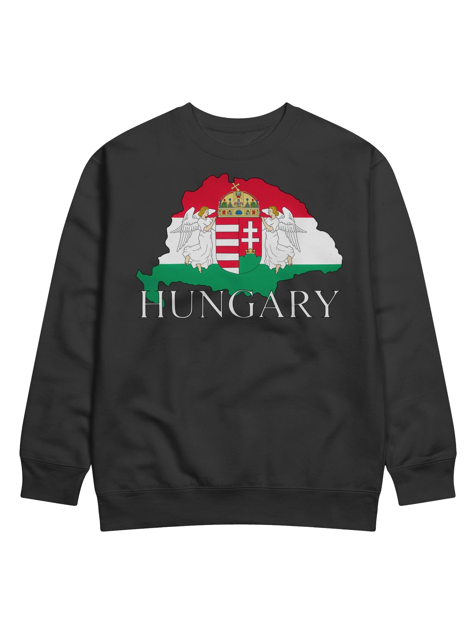 HUNGARY BLACK LONG SLEEVE product image (1)