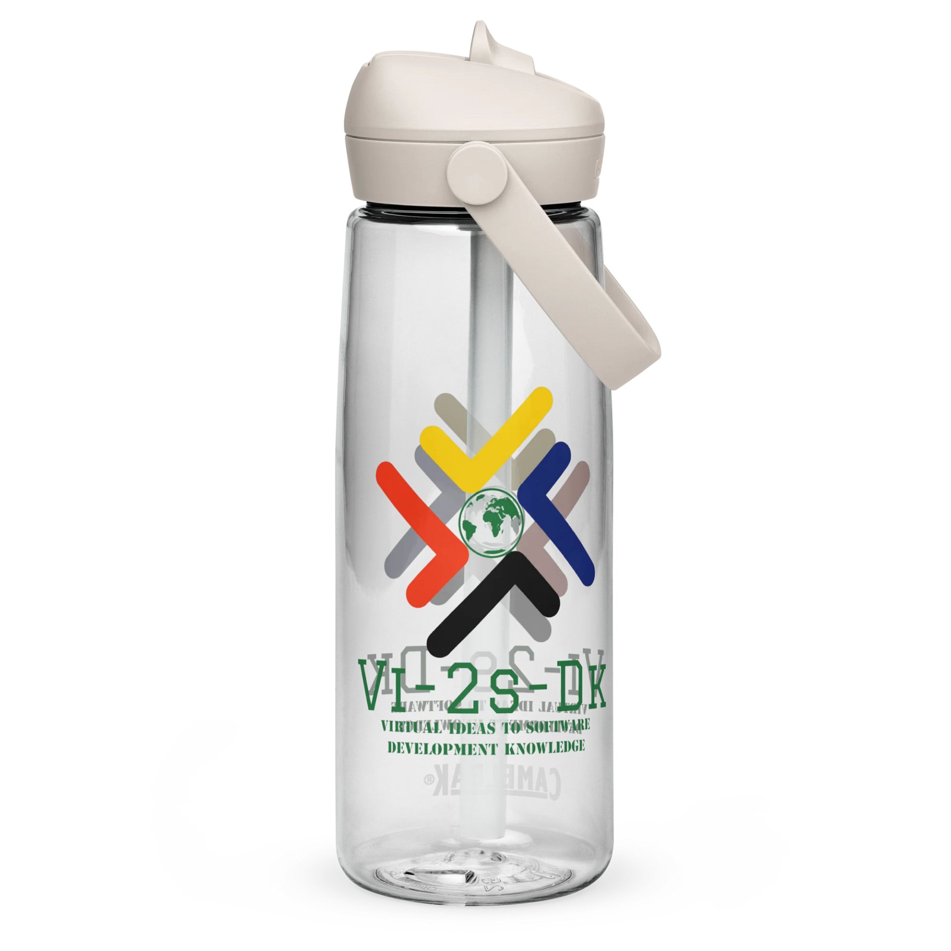 Vysoke Tatry 2022 Logo Flip Straw Water Bottle product image (6)