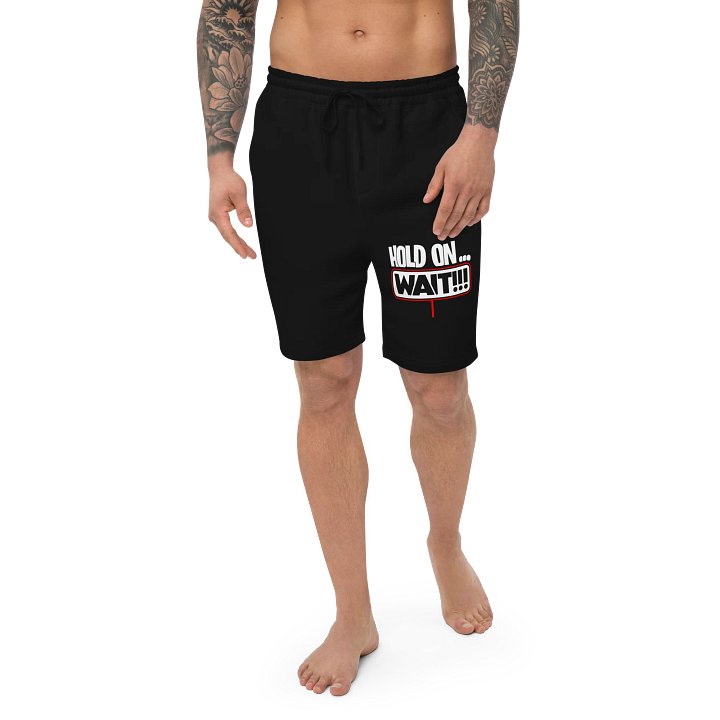 Hold On Wait Sweat Shorts product image (1)