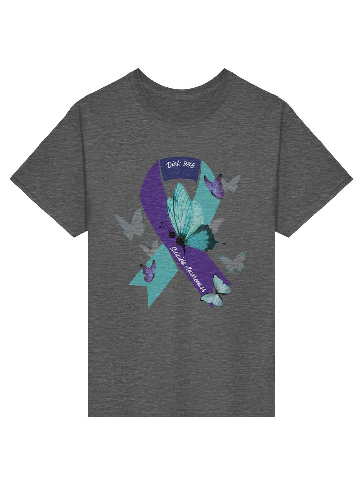 Suicide Awareness Ribbon Tee Shirt product image (4)